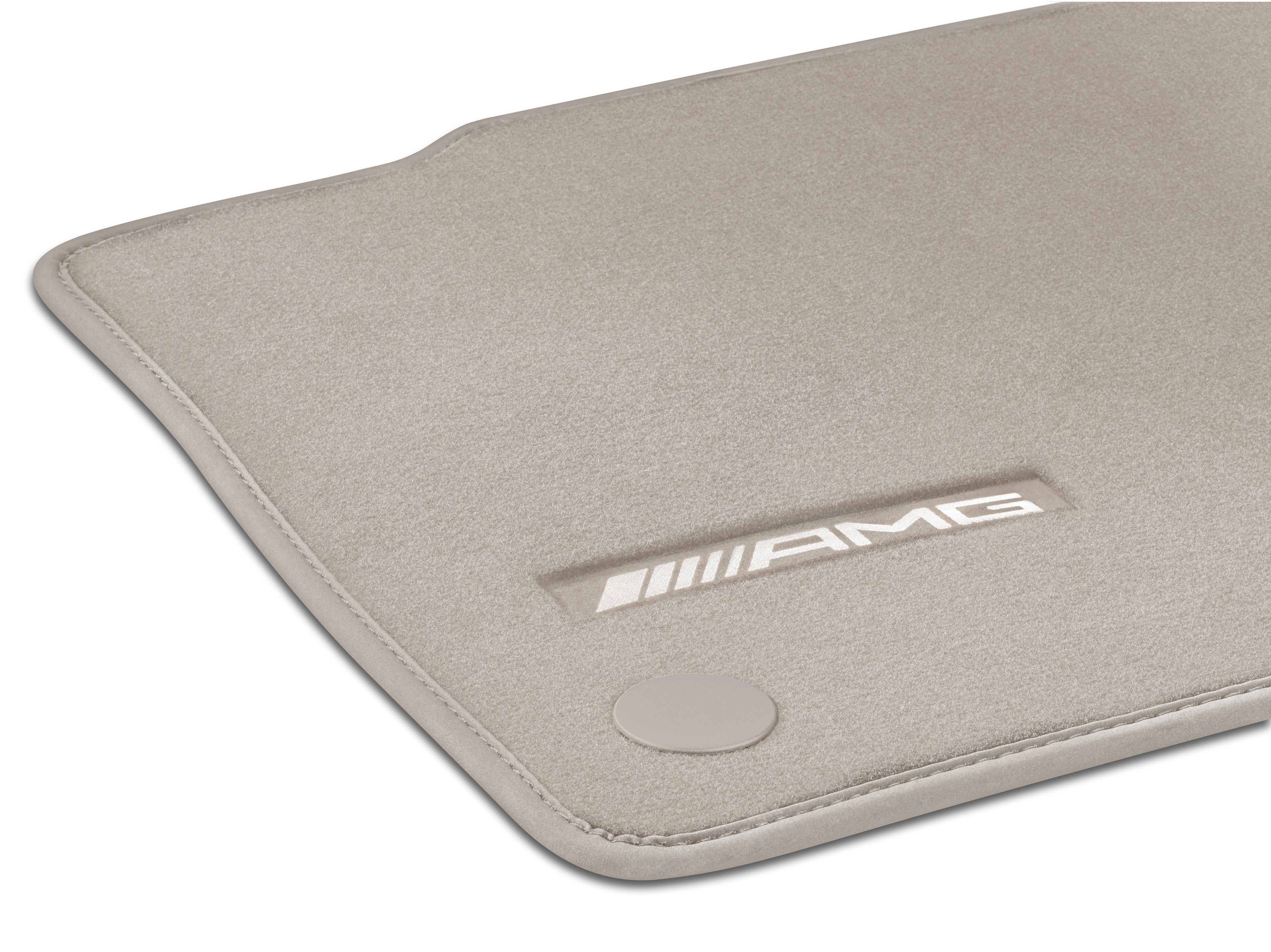 AMG vloermatten, Set, Tweedelig - Rechtse besturing, macchiatobeige