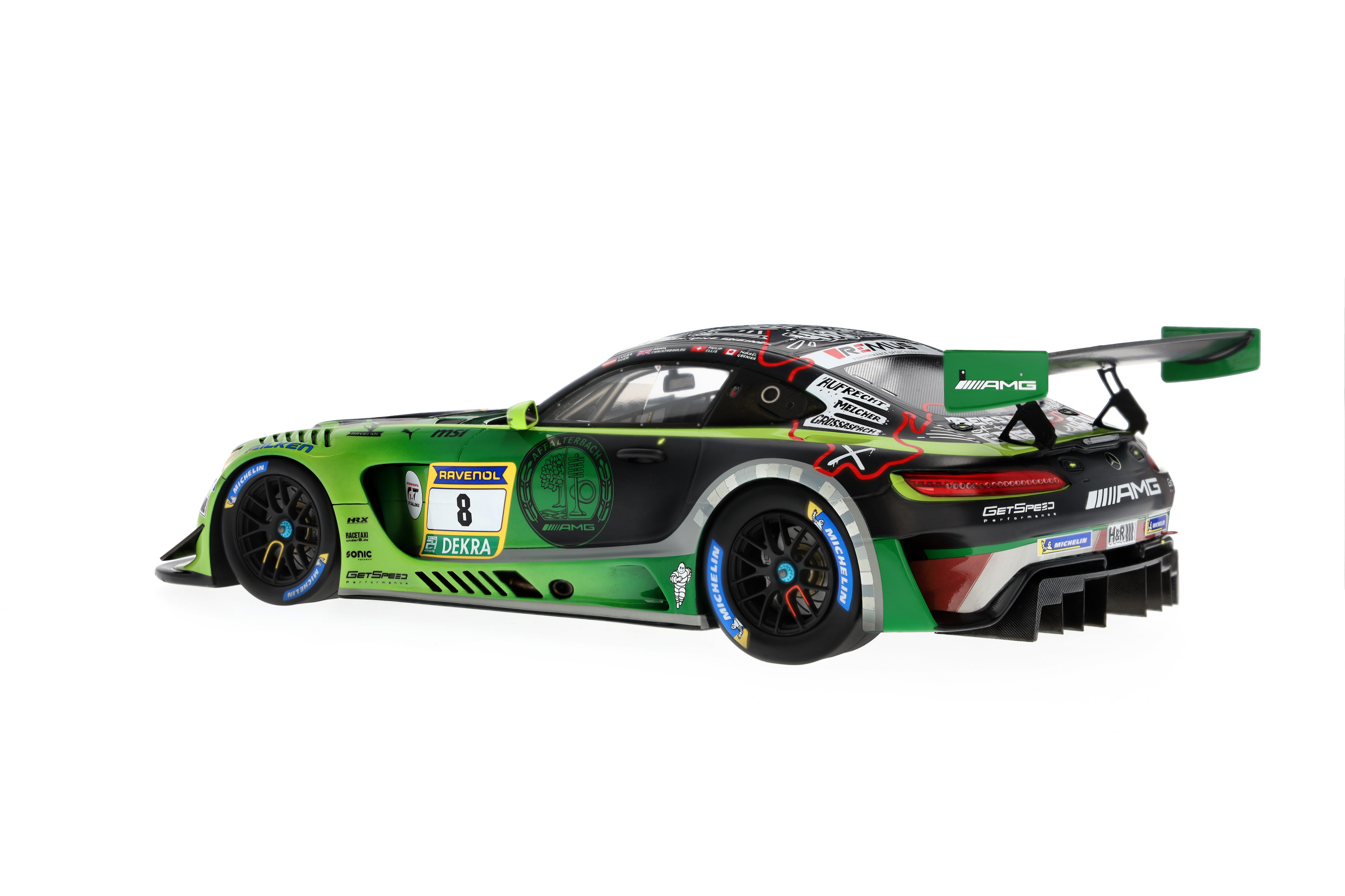 Mercedes-AMG GT3, ADAC RAVENOL 24h Nürburgring 2024, C190 - vert clair magno, Minimax, 1:18