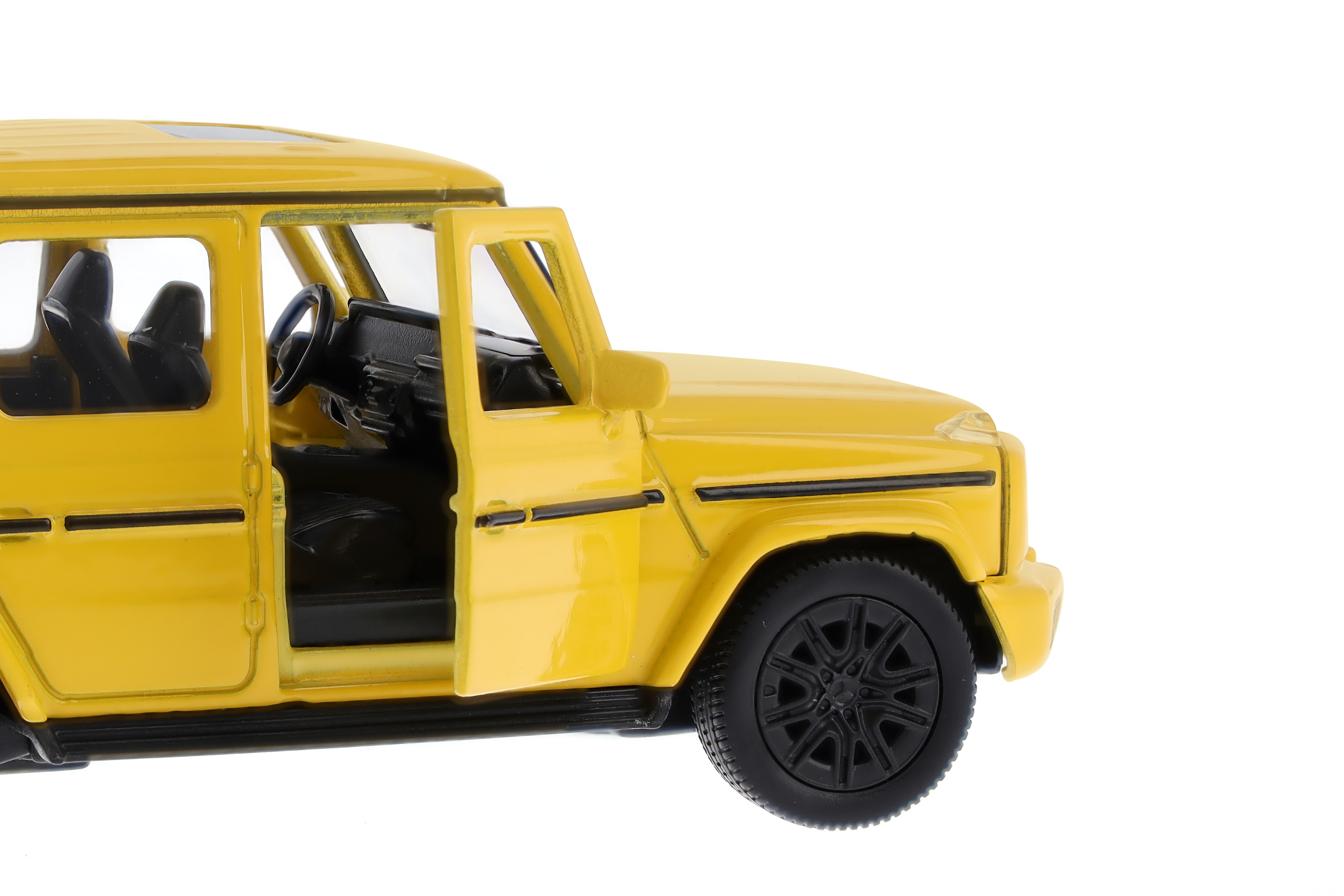 G-Klasse, Geländewagen, W465, Pullback - MANUFAKTUR sonnengelb uni, Heinrich Bauer, 1:43