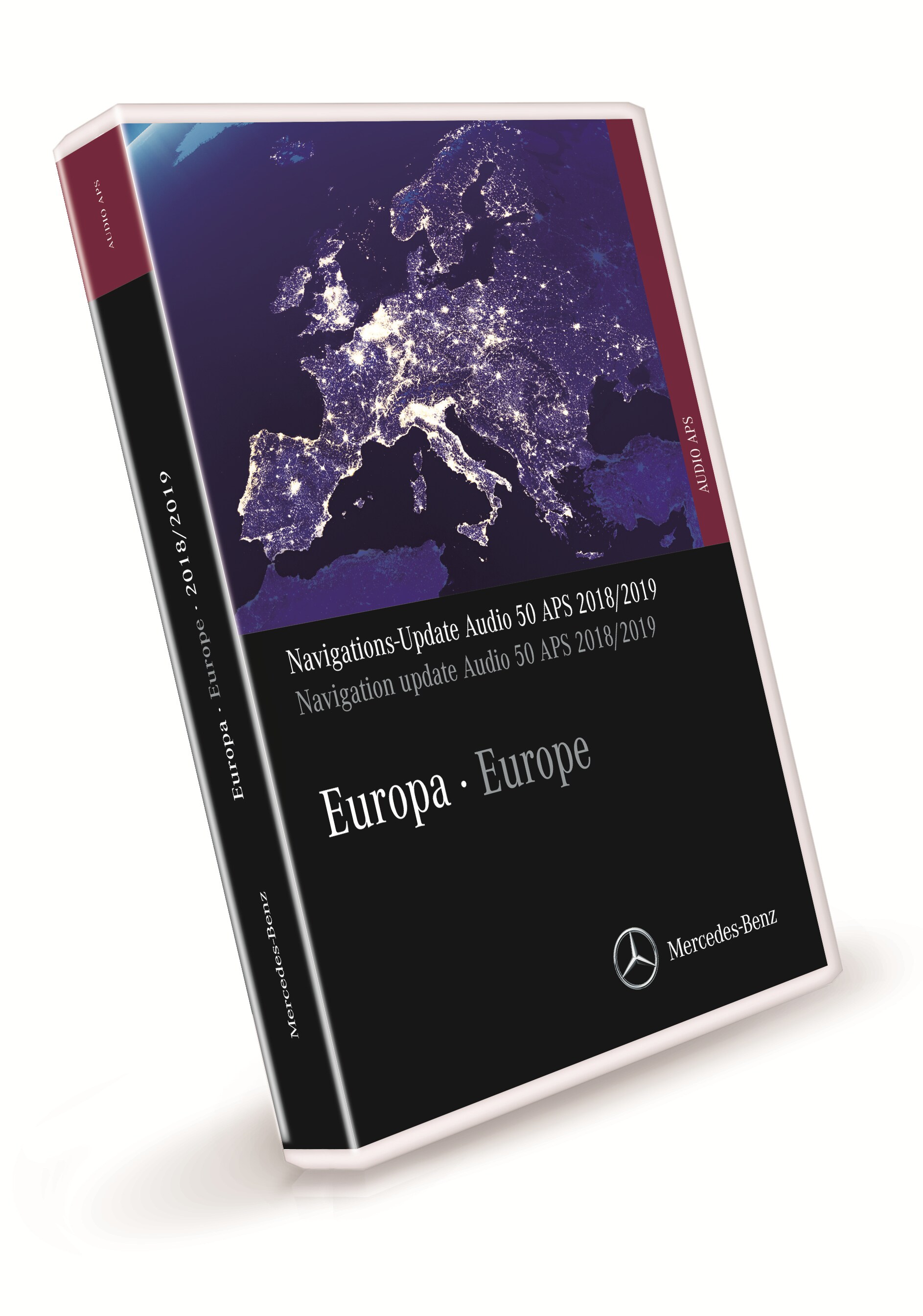 Kaartupdate, Audio 50 APS, Europa, Versie 2018/2019, - FINAL VERSION - rood, NTG1