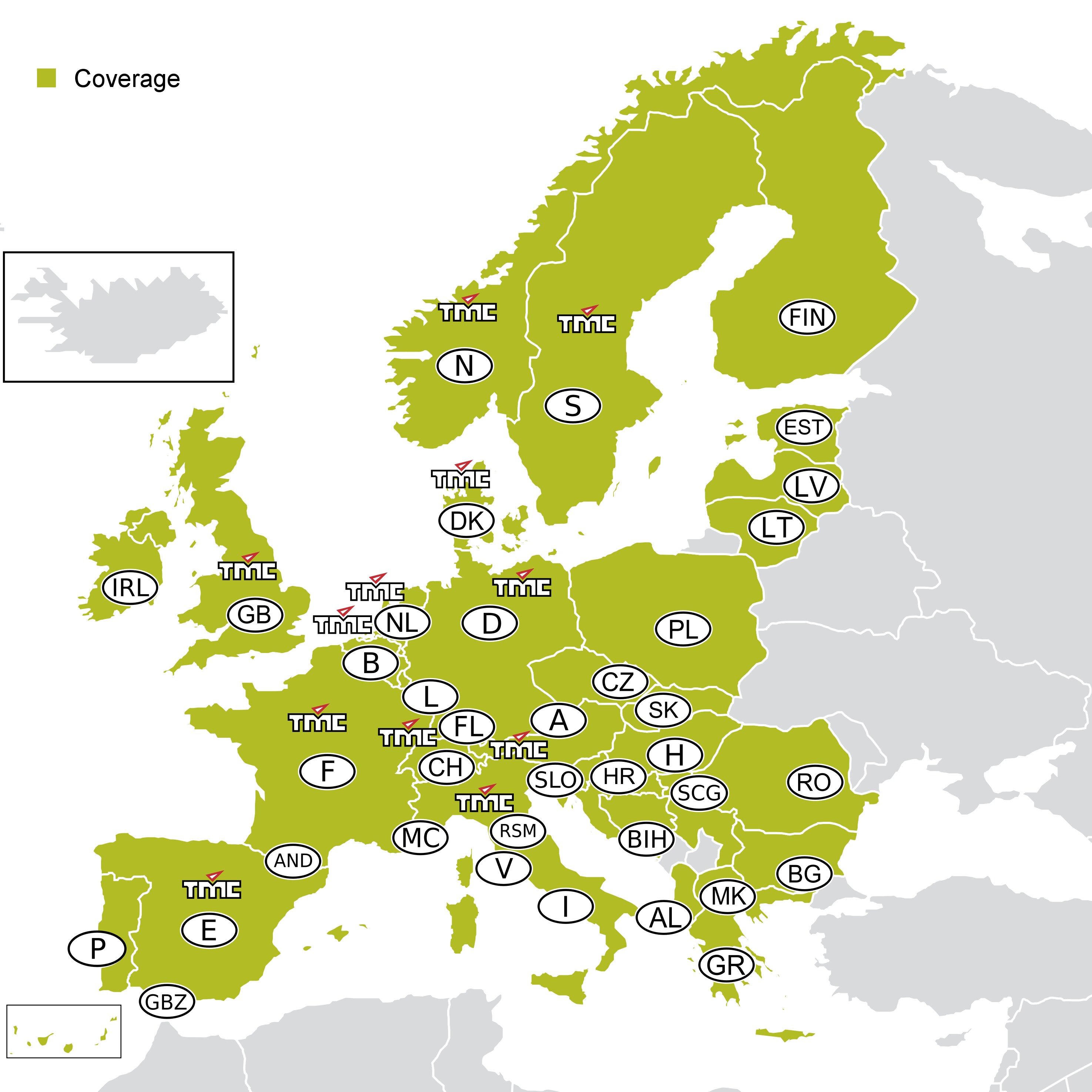 Kaartupdate, COMAND APS, Europa, Versie 2018/2019, - FINAL VERSION - limoengroen, NTG3
