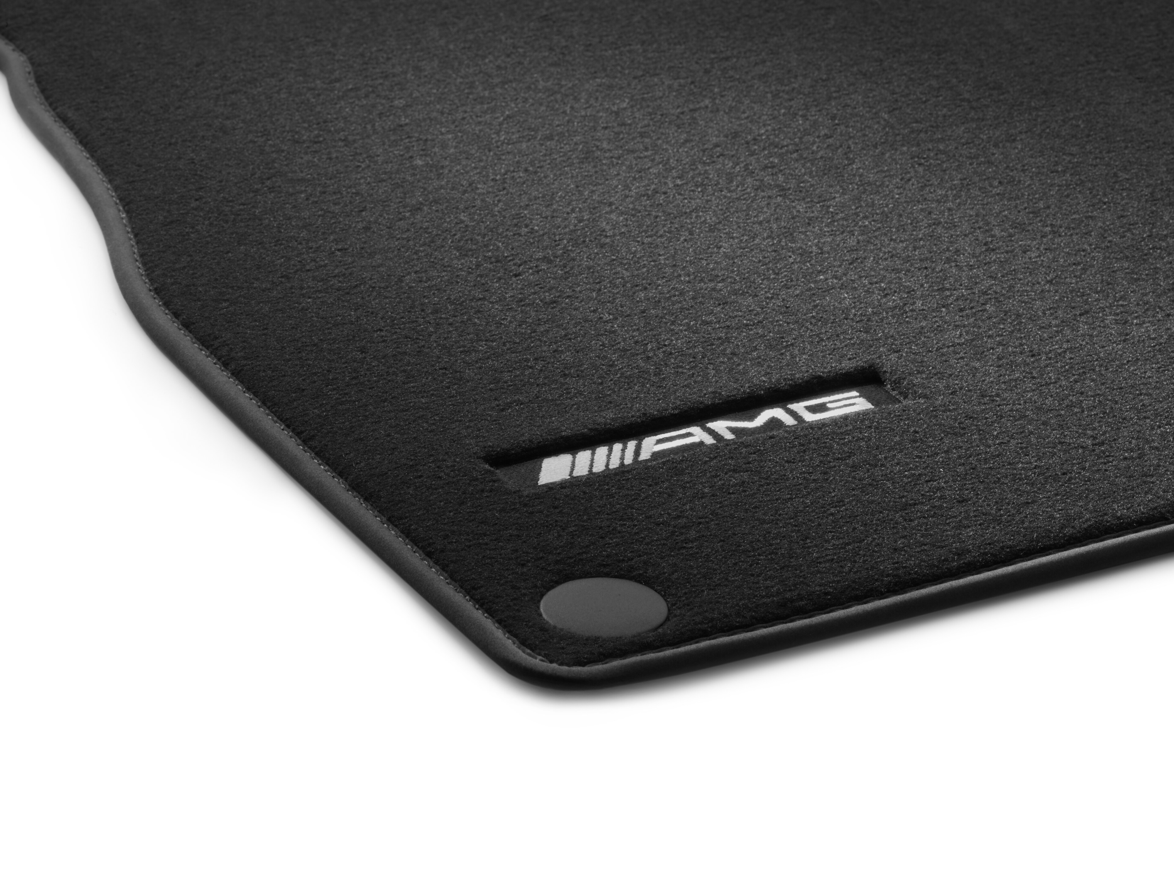 Tapis de sol AMG à boucles courtes, Kit, 4 pièces, avec logo AMG brodé