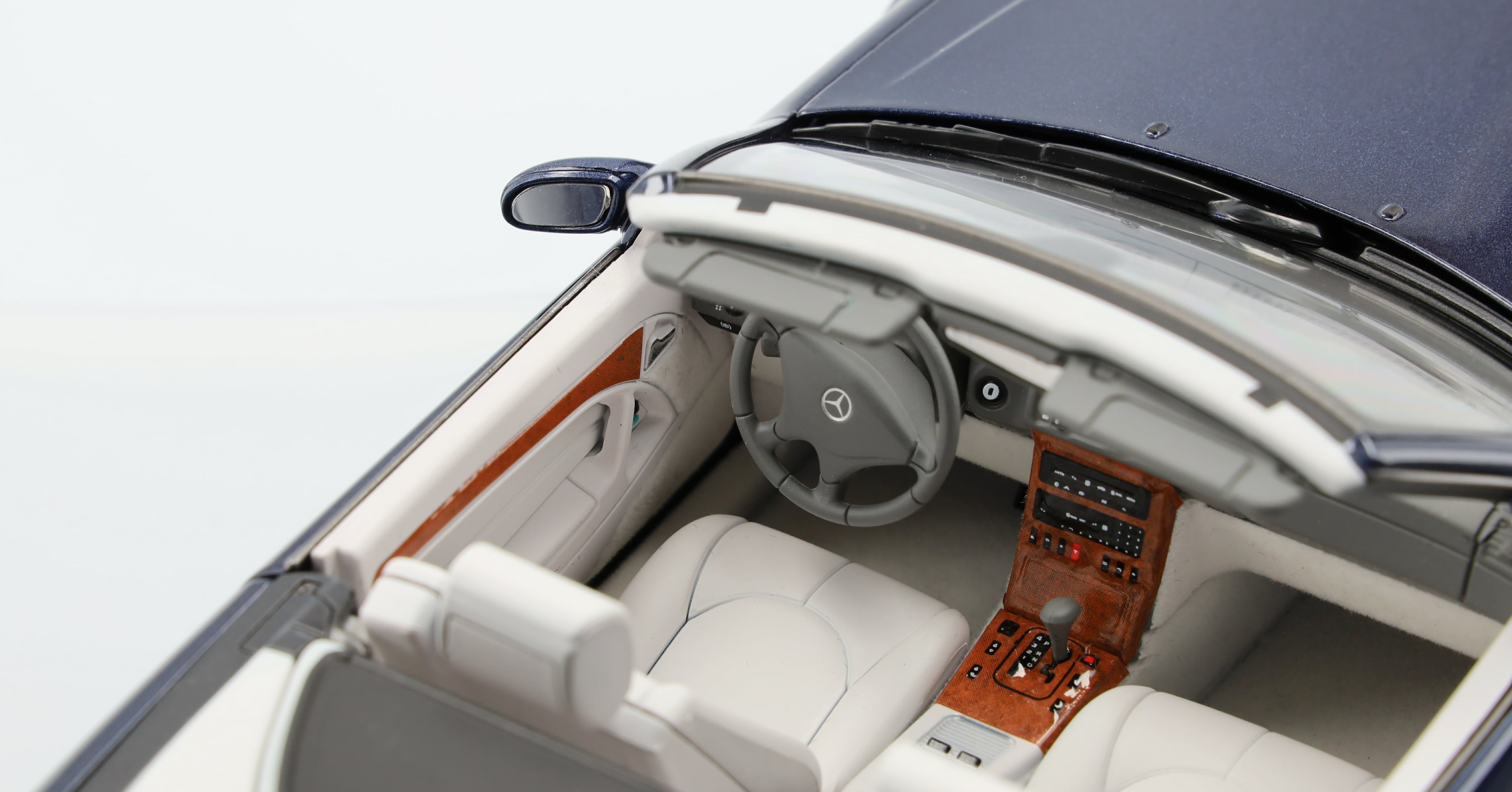 SL 500 R129 (1998-2001) - azuurblauw, Norev, 1:18