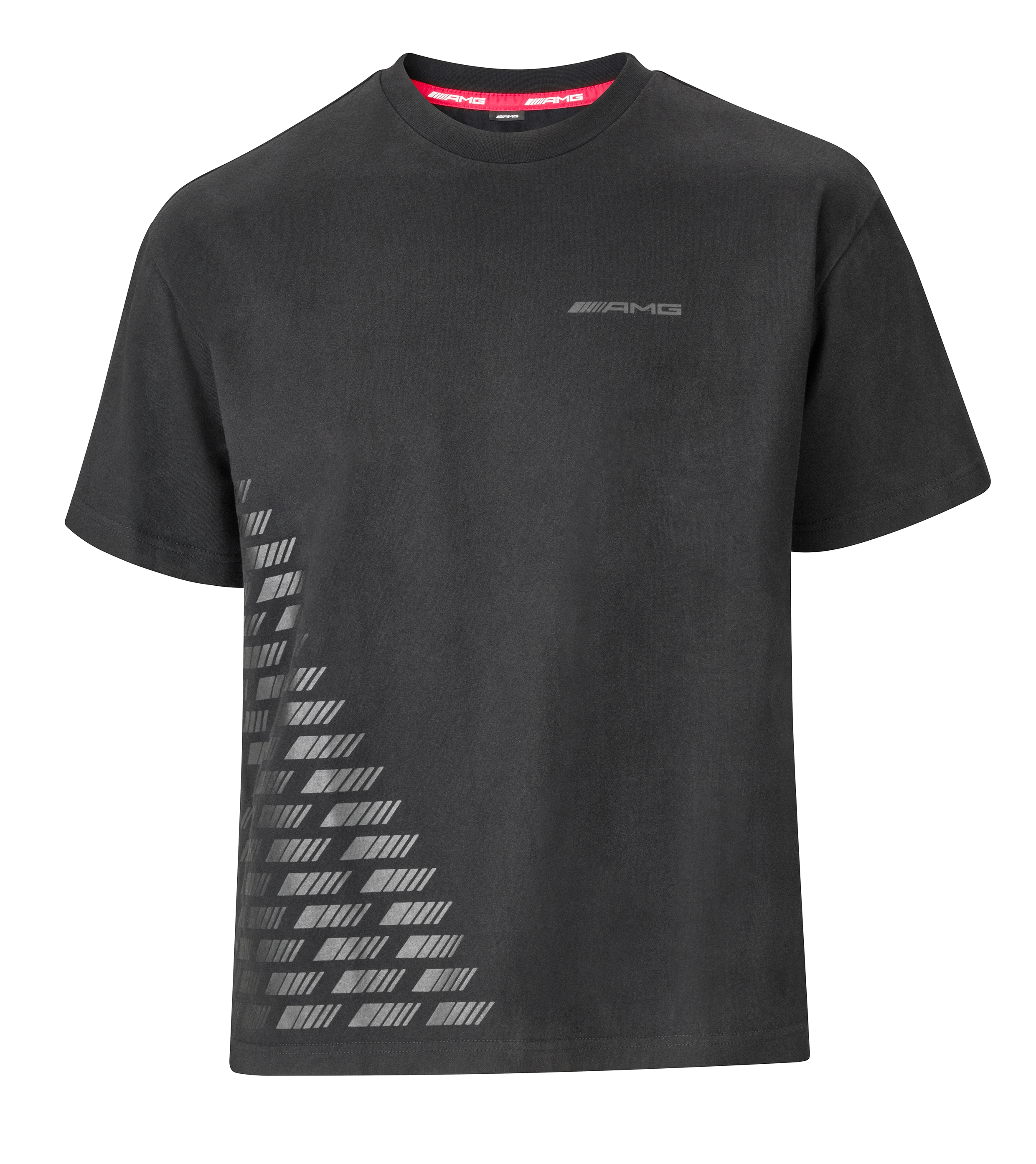 AMG T-shirt unisex - zwart, XXL