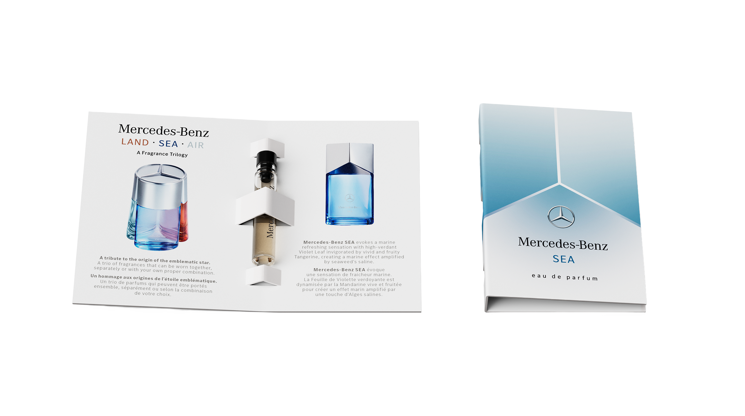 Sea, EdP, Proefmonsters, Verpakking van 12 - voor heren, INCC, 1,5 ml