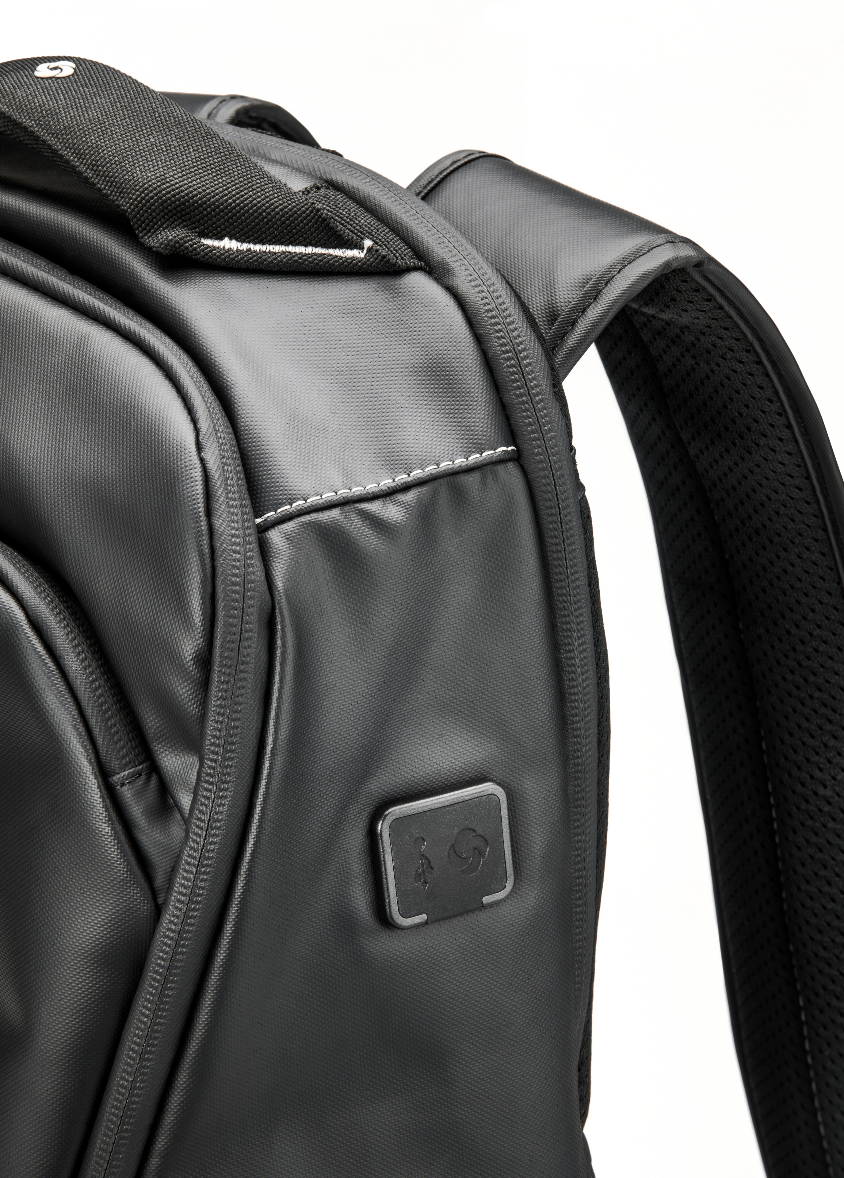 Rugzak - zwart, Polyamide (gerecycled) / polyester, Samsonite