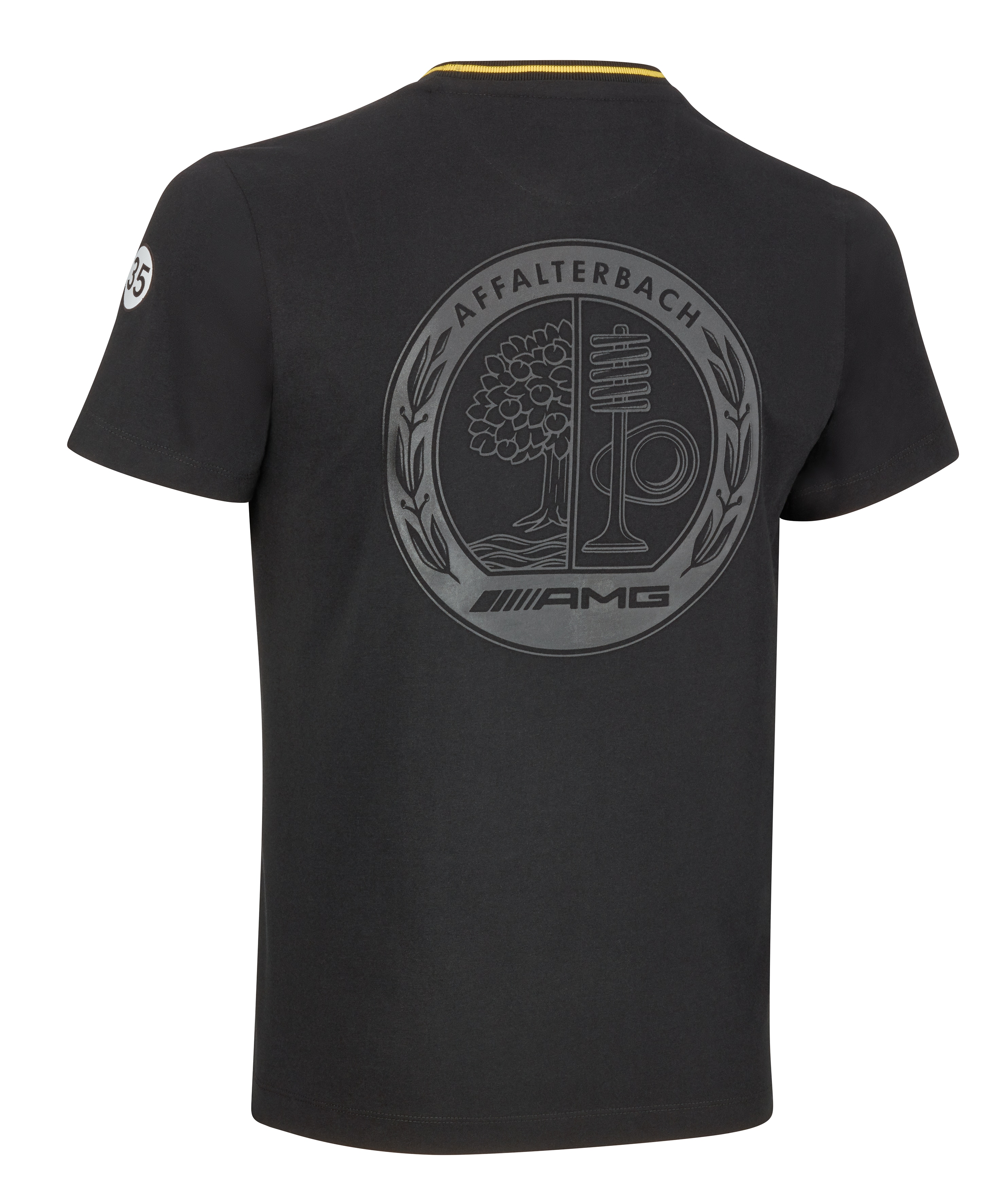 AMG T-shirt unisex - zwart, XS
