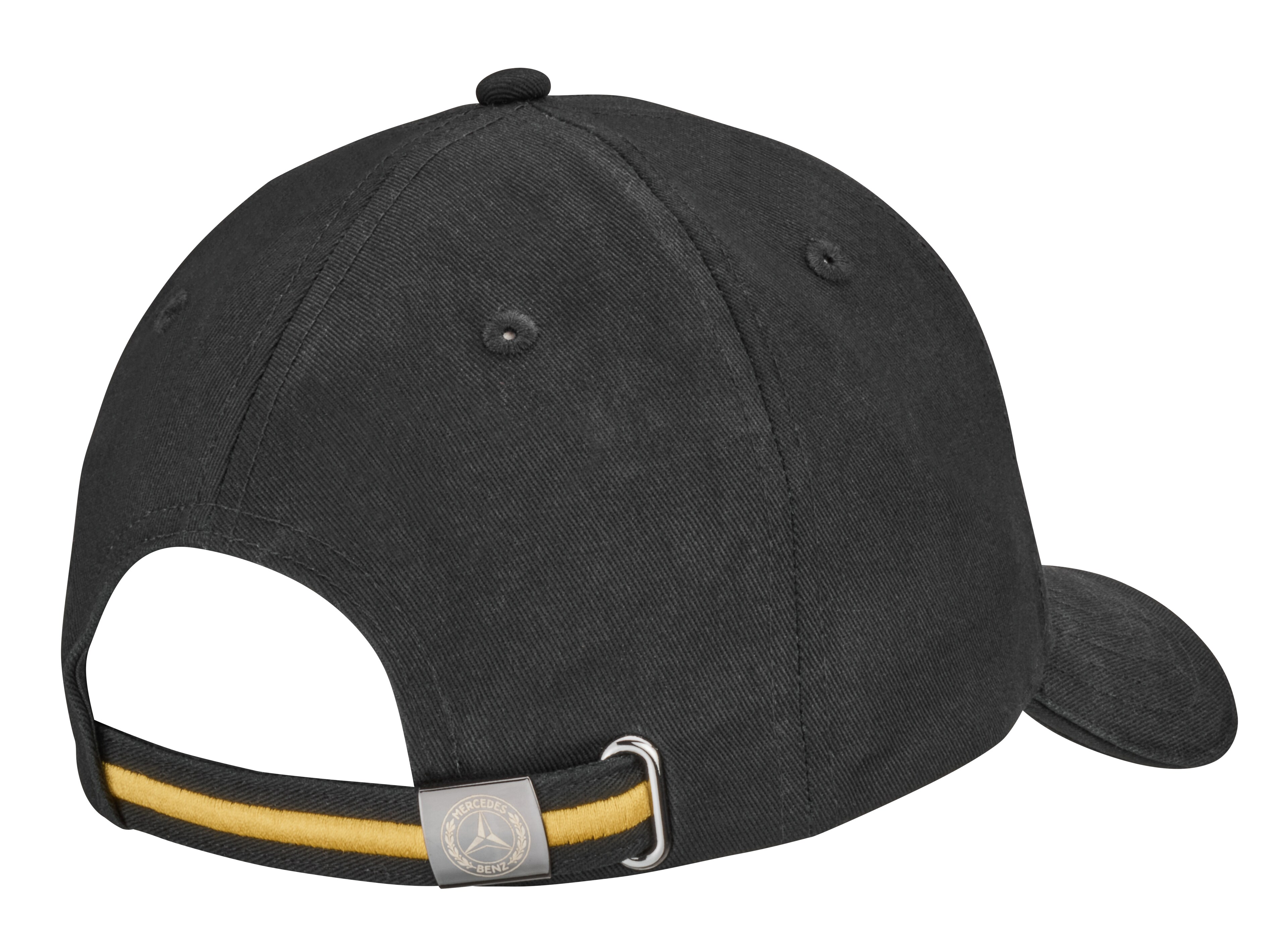 Dames baseballcap - zwart, Katoen (biologisch)