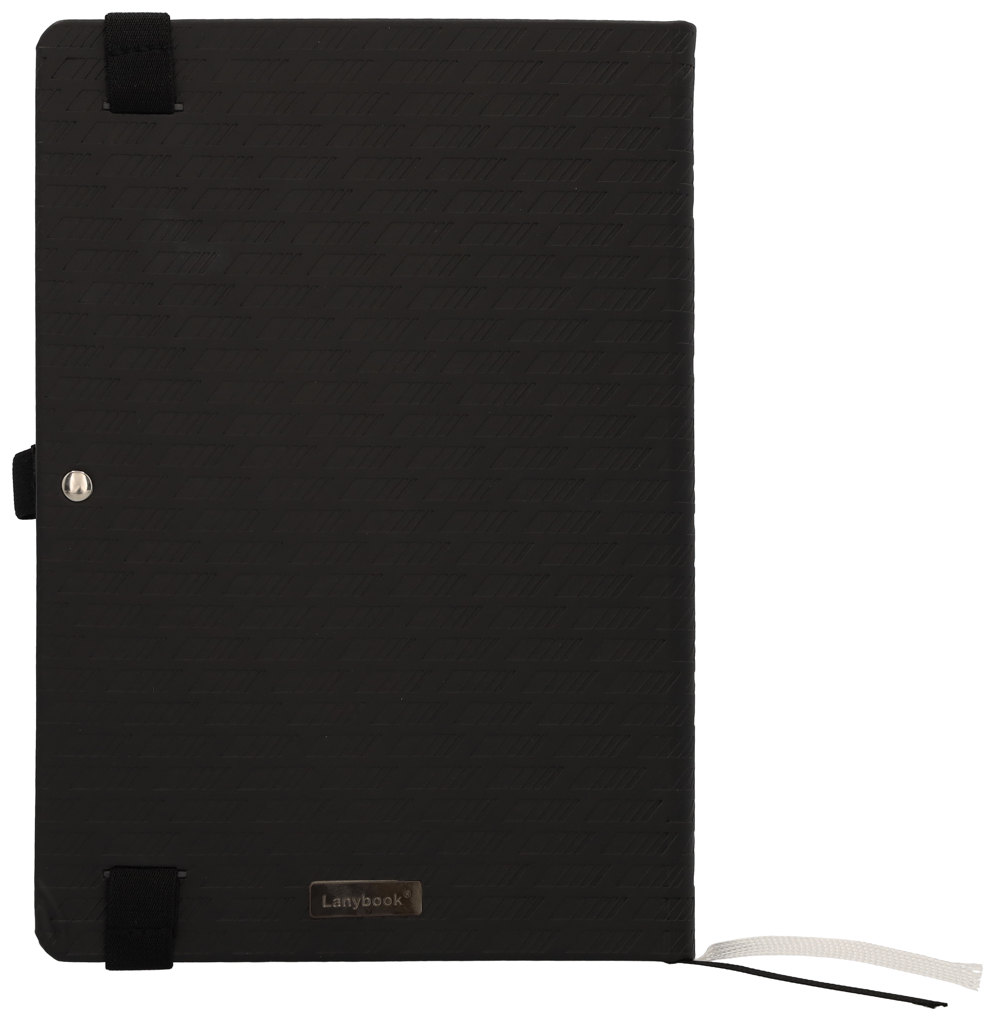 AMG Lanybook - zwart, Appelleder (vegan), Lanybook