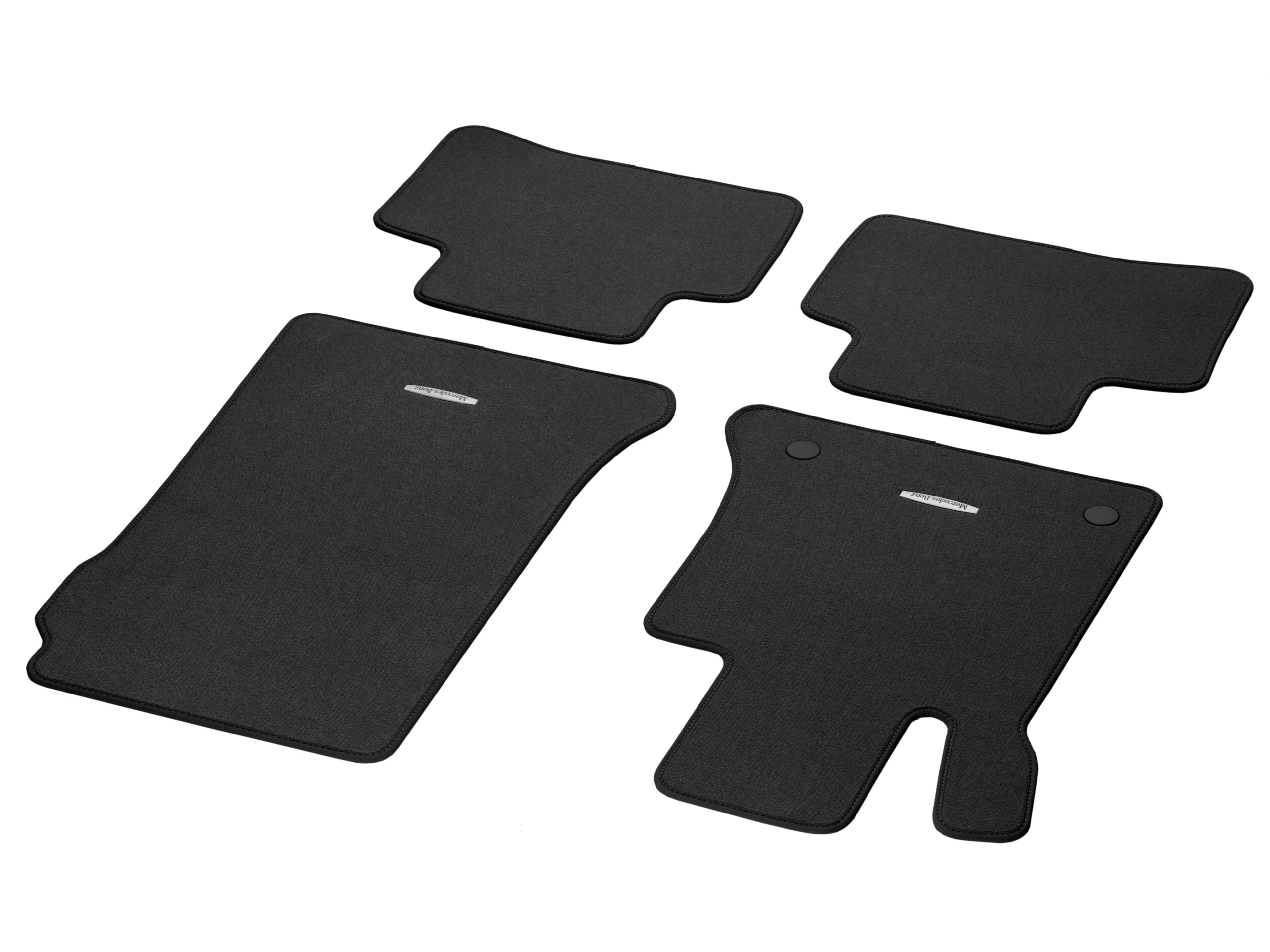 Tapis en velours CLASSIC, Kit, 4 pièces