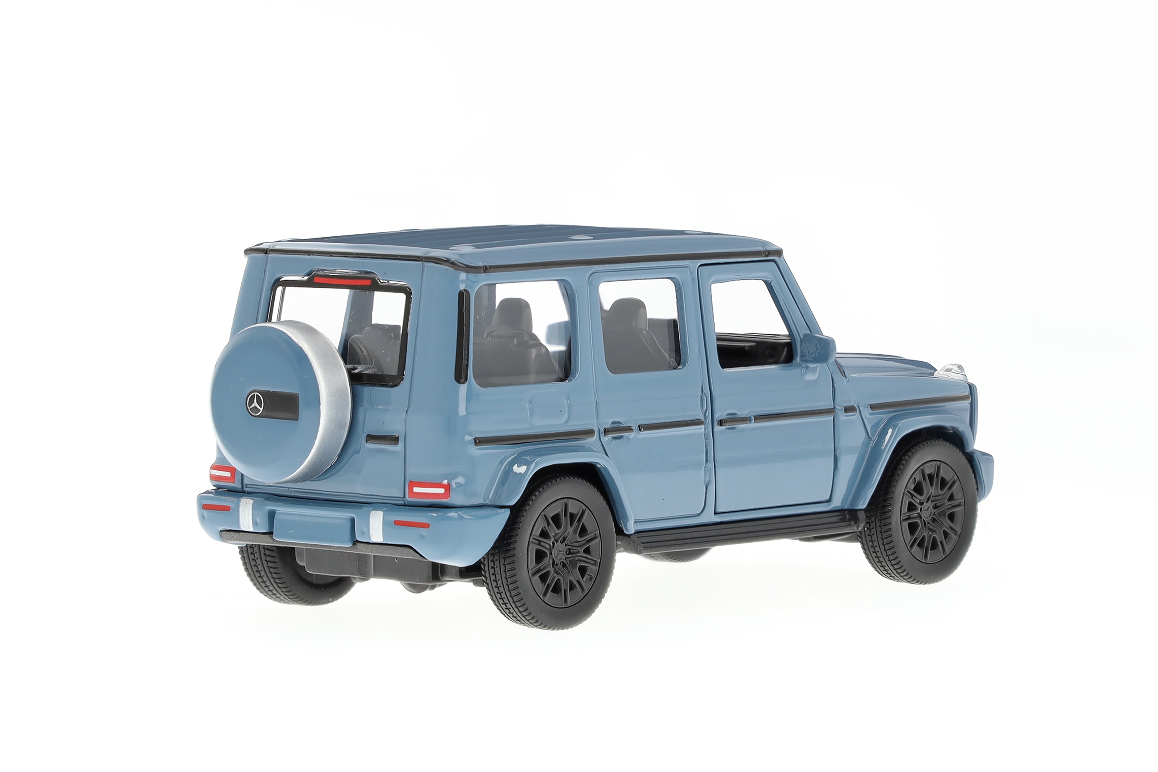 G-Class, Terreinwagen, W465, Pullback - MANUFACTUUR vintageblauw uni, Heinrich Bauer, 1:43