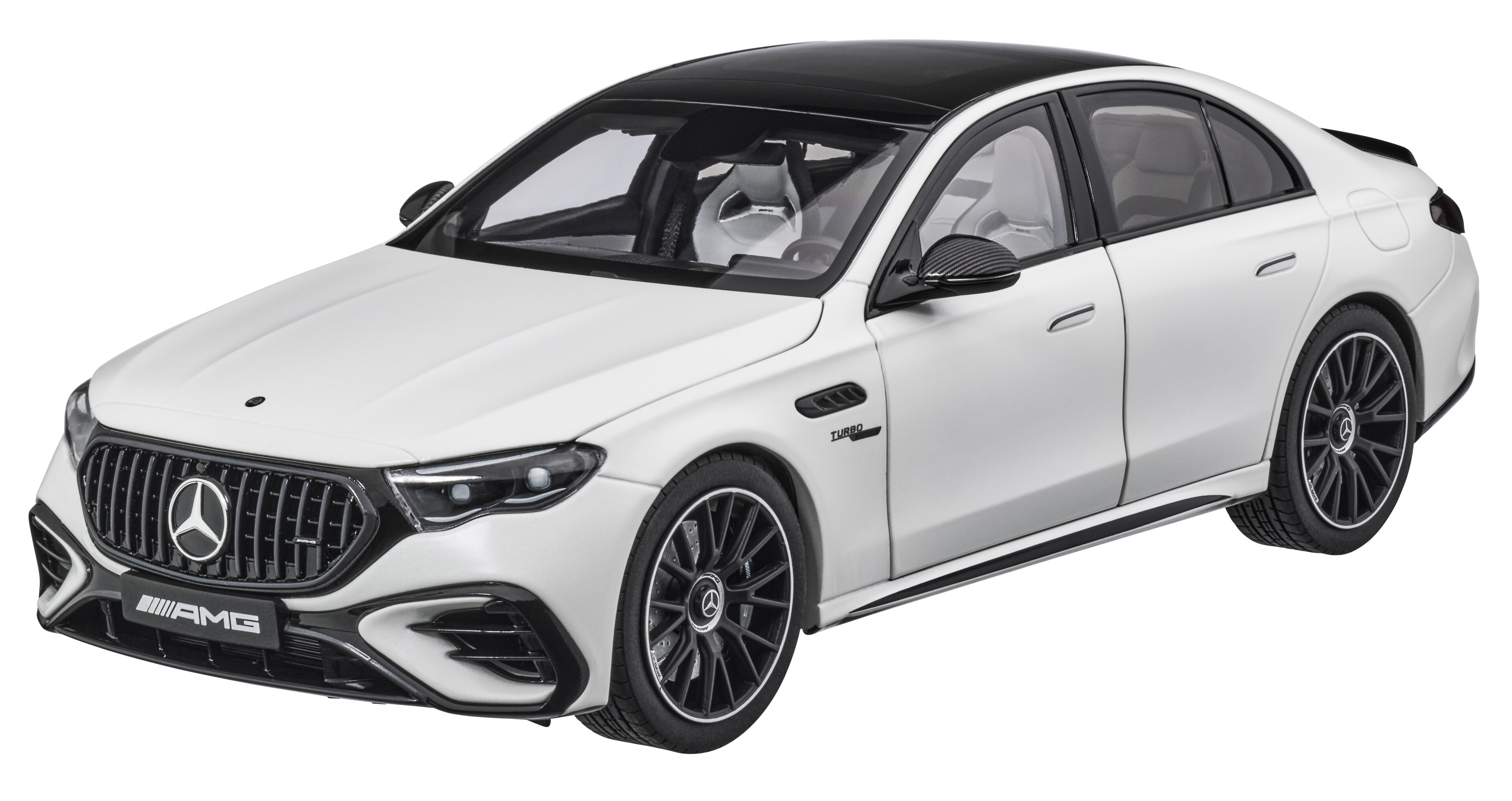 Mercedes-AMG E 53, Hybride, 4MATIC+, W214 - MANUFAKTUR blanc opale magno, NZG, 1:18