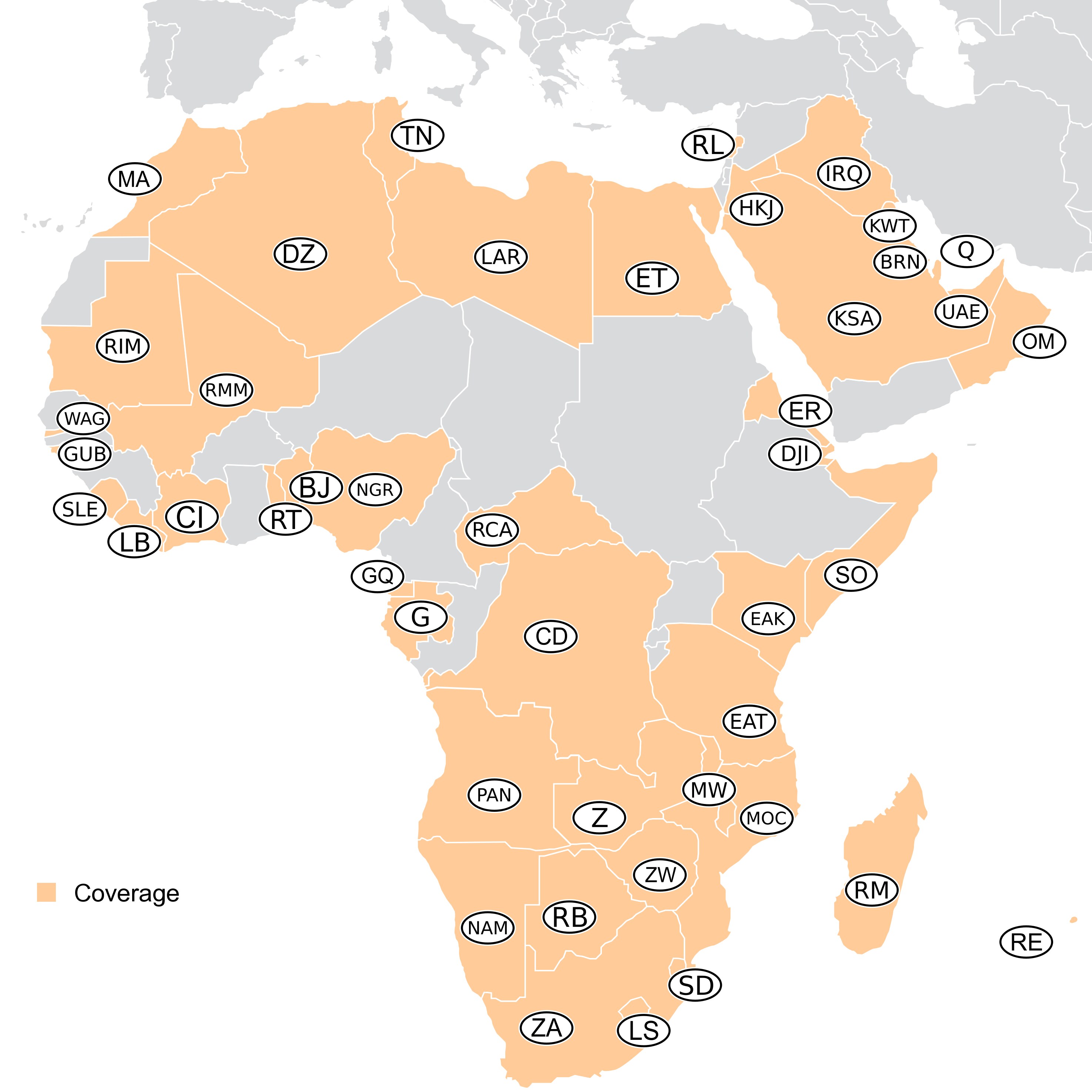Kaartupdate licentie, COMAND Online, Afrika/Midden-Oosten, Versie 2018 - COMAND Online, NTG5.5, Versie 4.0
