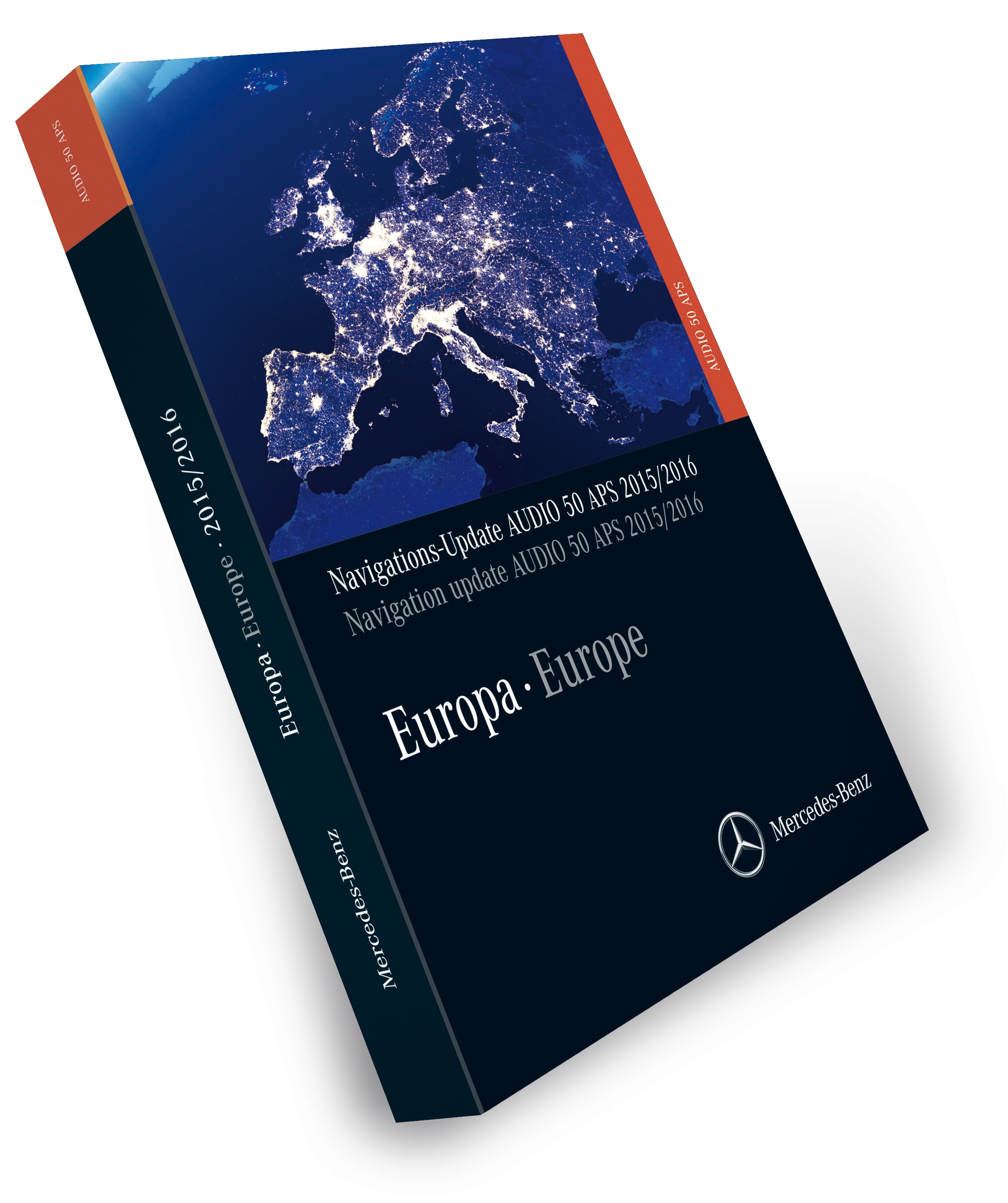 Kaartupdate, Audio 50 APS, Europa, Versie 2015/2016 - zalm, NTG4-212
