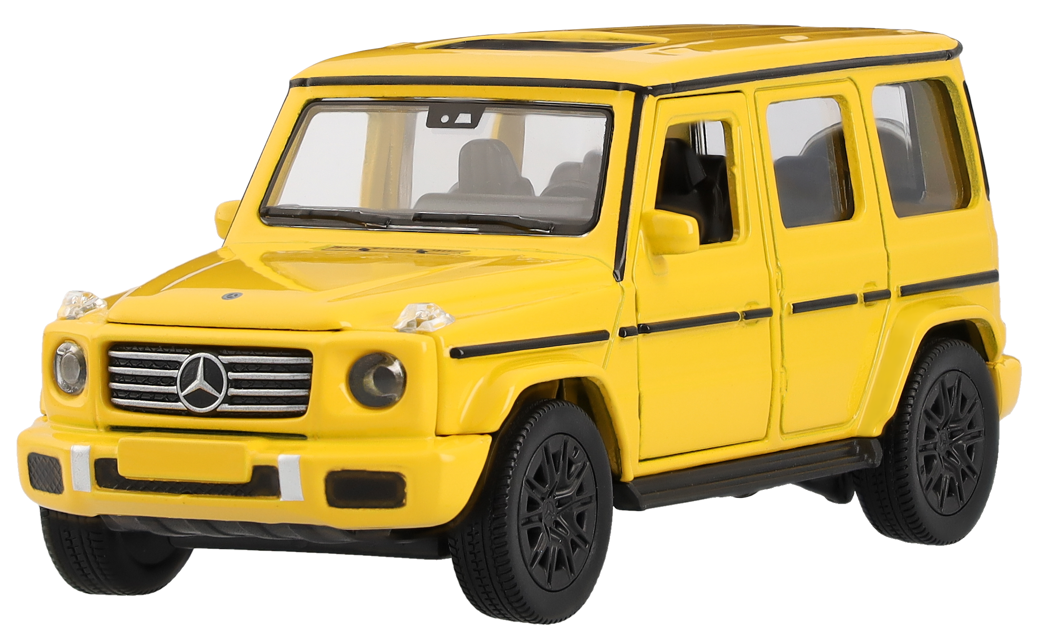 G-Class, Terreinwagen, W465, Pullback - MANUFAKTUR zon geel uni, Heinrich Bauer, 1:43