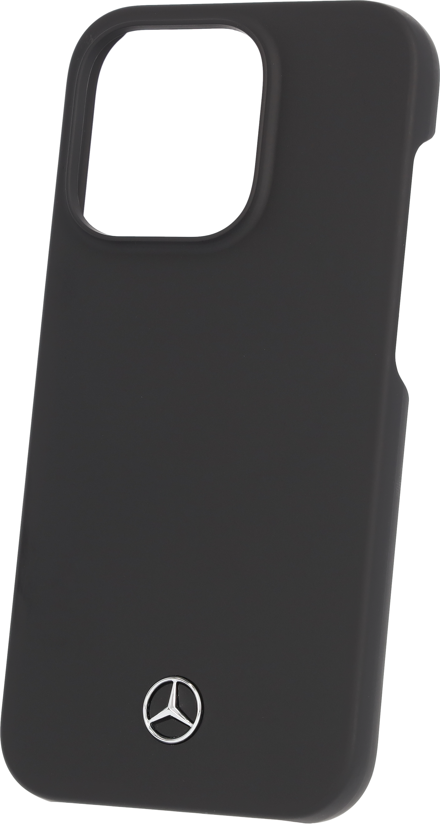 Hoesje voor iPhone® 14 Pro - zwart, Polycarbonaat / Microvezel