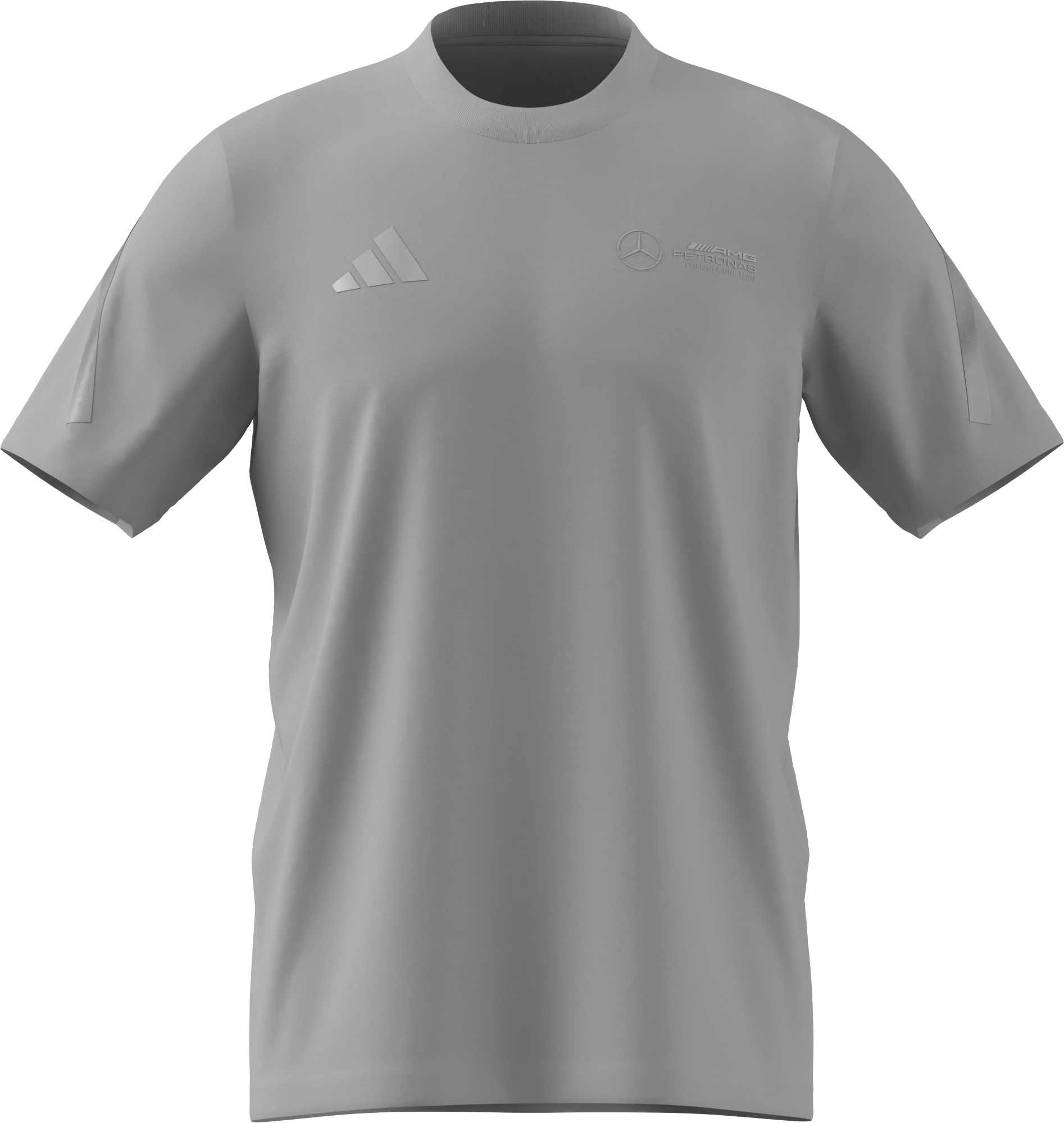 T-Shirt Herren, Mercedes-AMG F1, Special Edition Silverstone 2025 - grau, XS