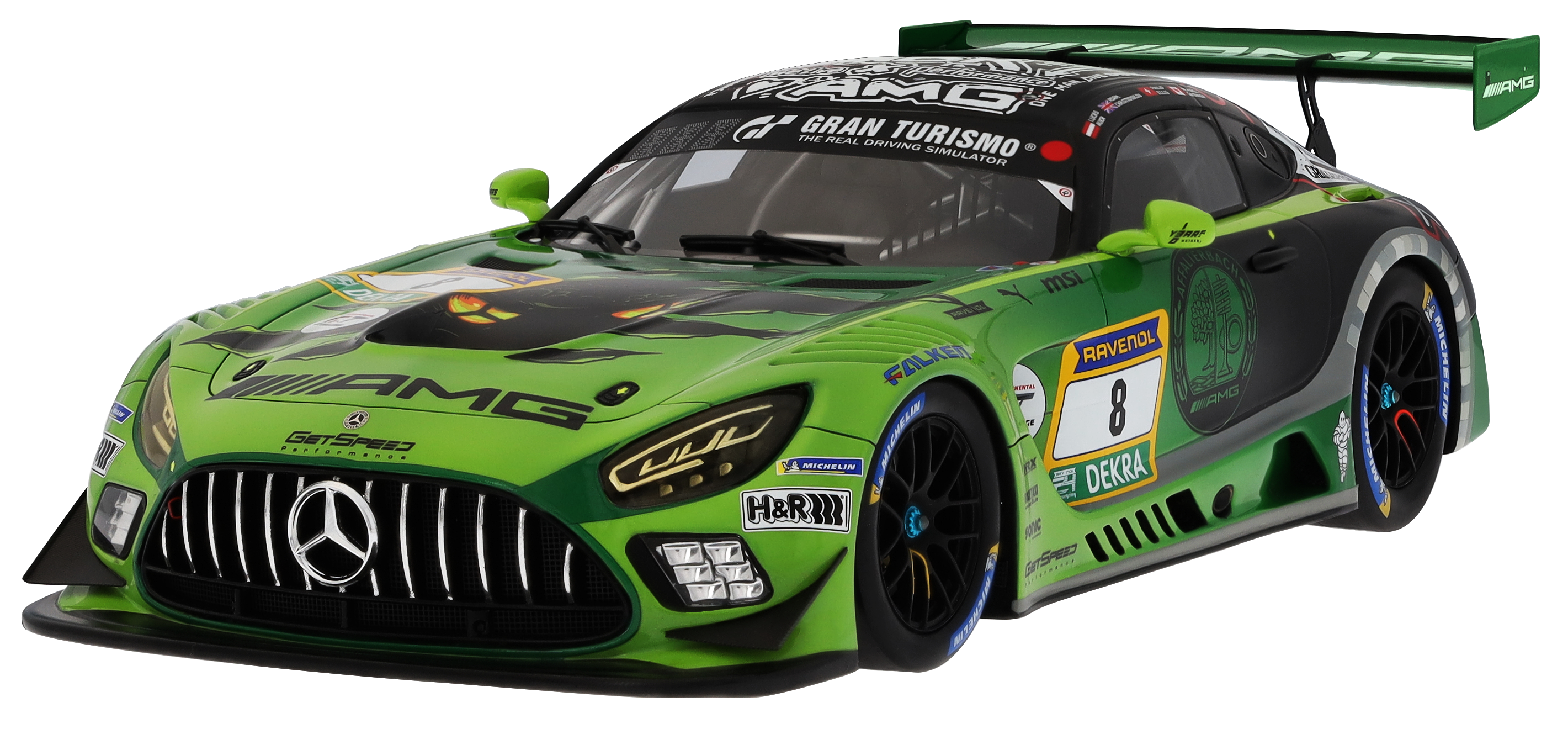 Mercedes-AMG GT3, ADAC RAVENOL 24h Nürburgring 2024, C190 - vert clair magno, Minimax, 1:18