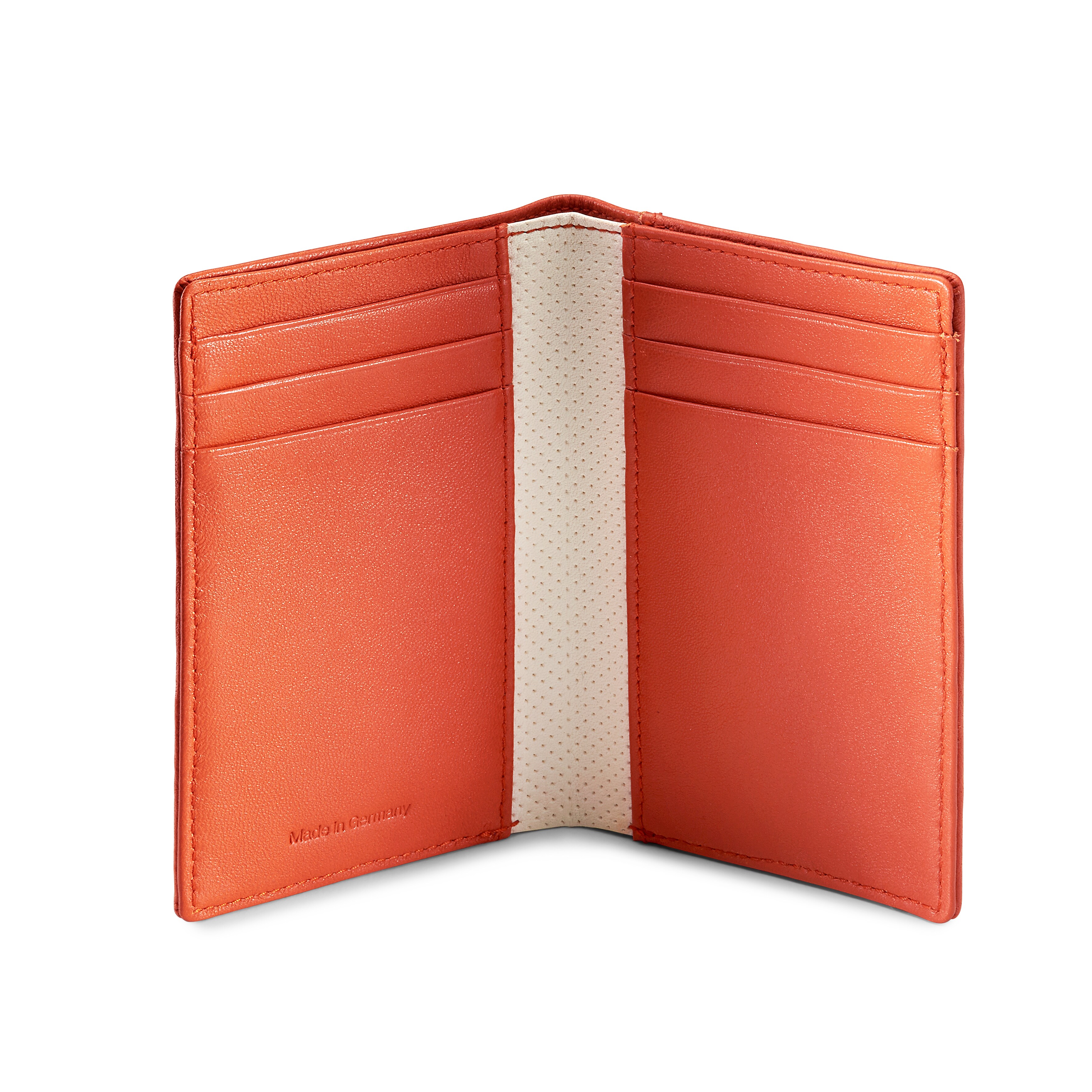 Miniportemonnee, Mercedes-Maybach - oranje, Leder