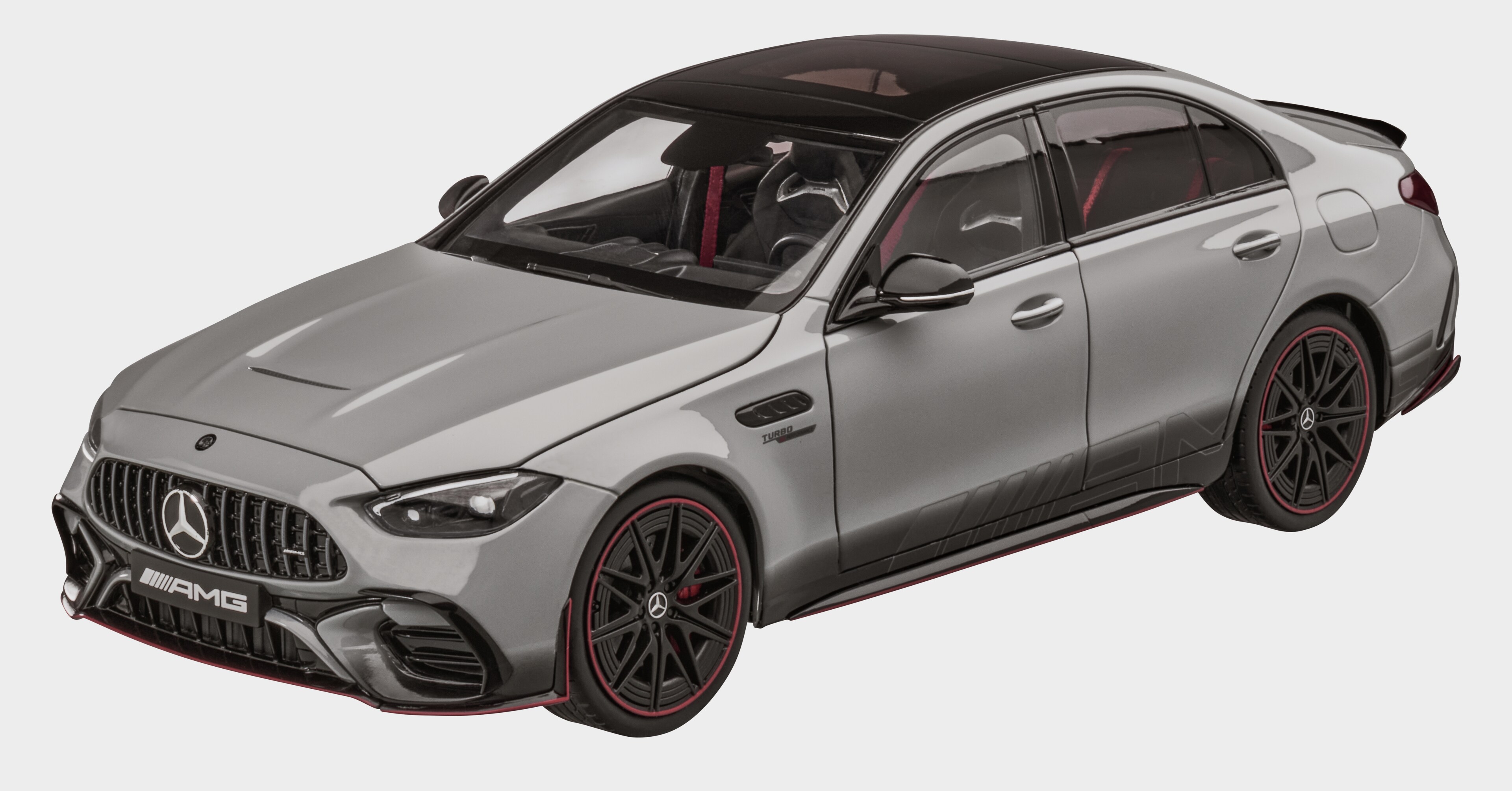 Mercedes-AMG C 63, W206 - MANUFAKTUR gris alpin standard, NZG, 1:18