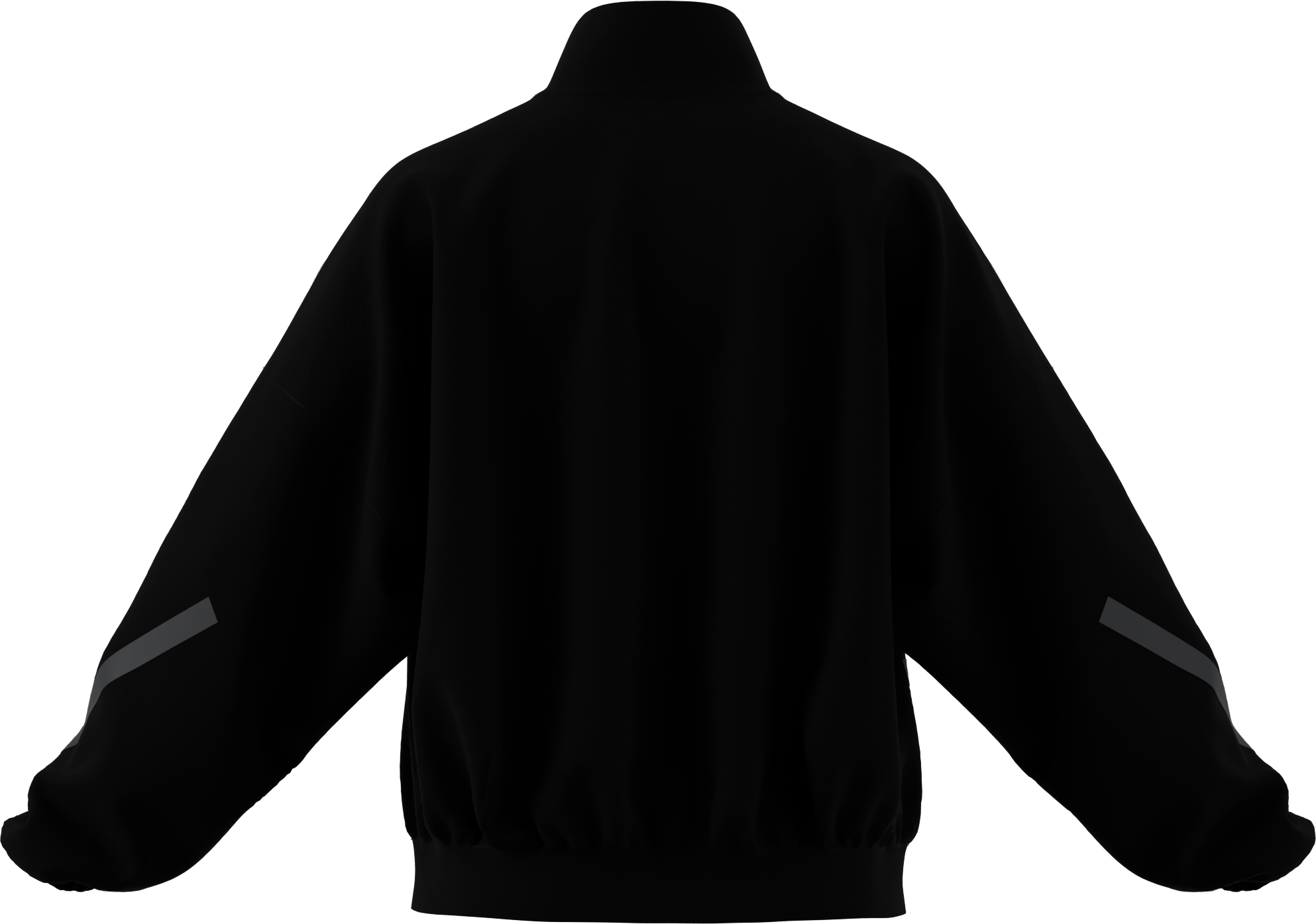 Sweatjack unisex - zwart, XS