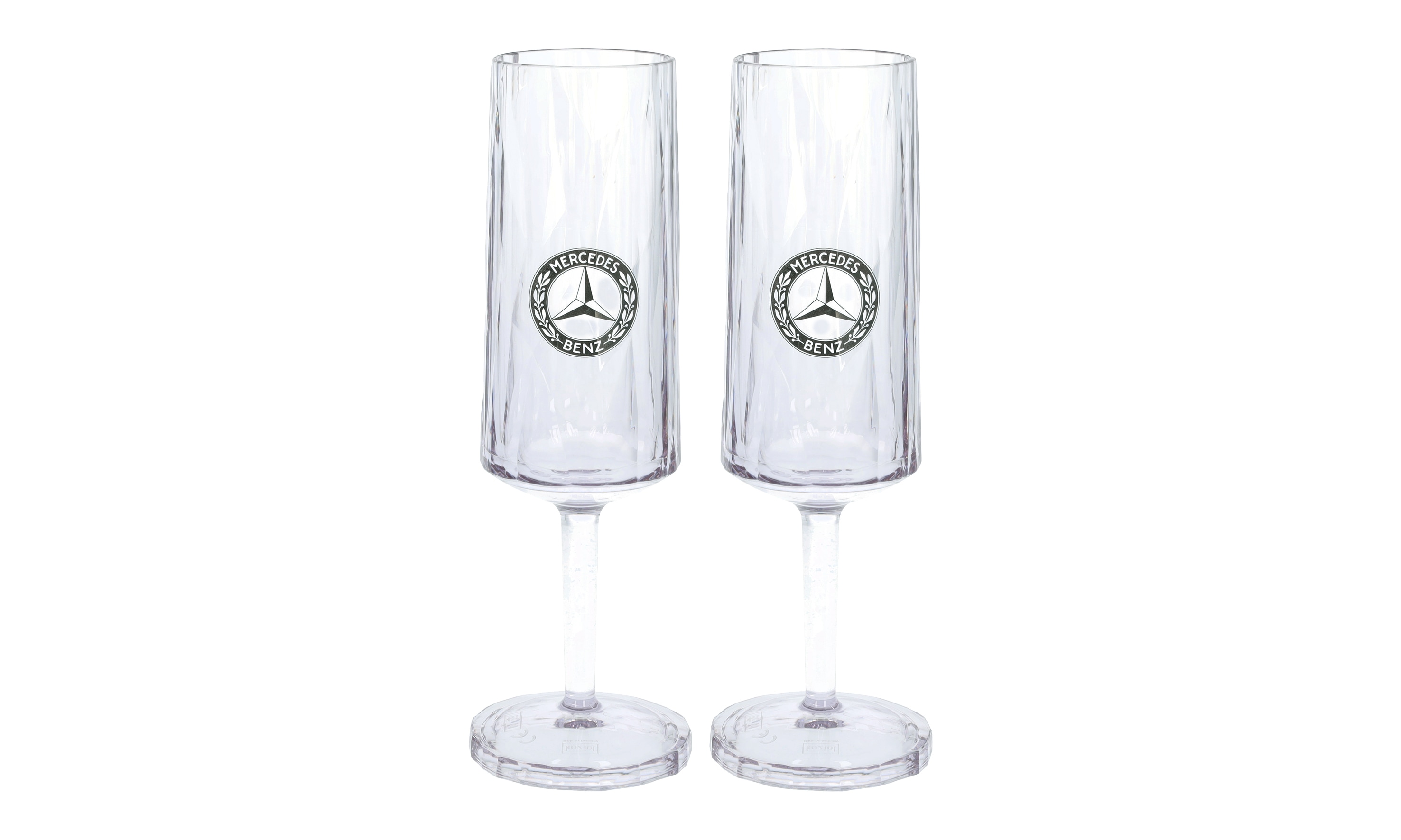 Superglas-set, Set van vier - doorzichtig, PETG, 2 x 100 ml, 2 x 250 ml, koziol