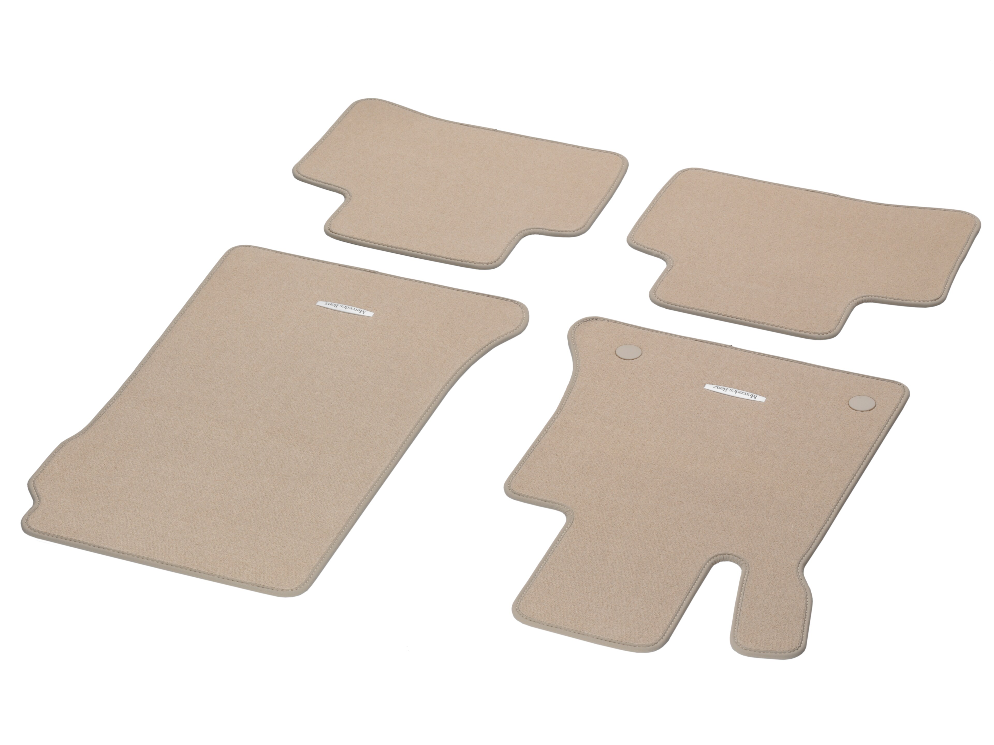 Tapis en velours CLASSIC, Kit, 4 pièces
