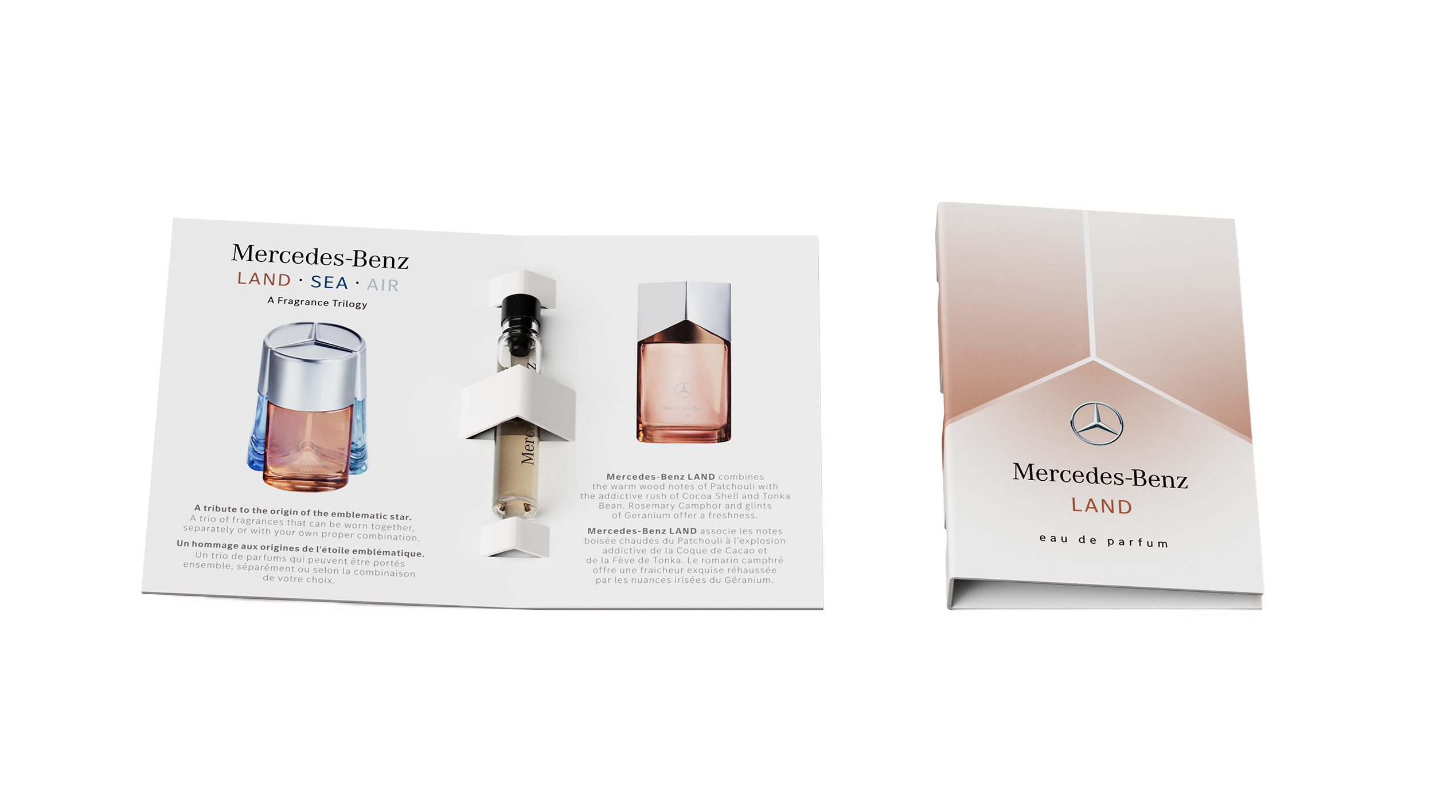 Land, EdP, Proefmonsters, Verpakking van 12 - voor heren, INCC, 1,5 ml