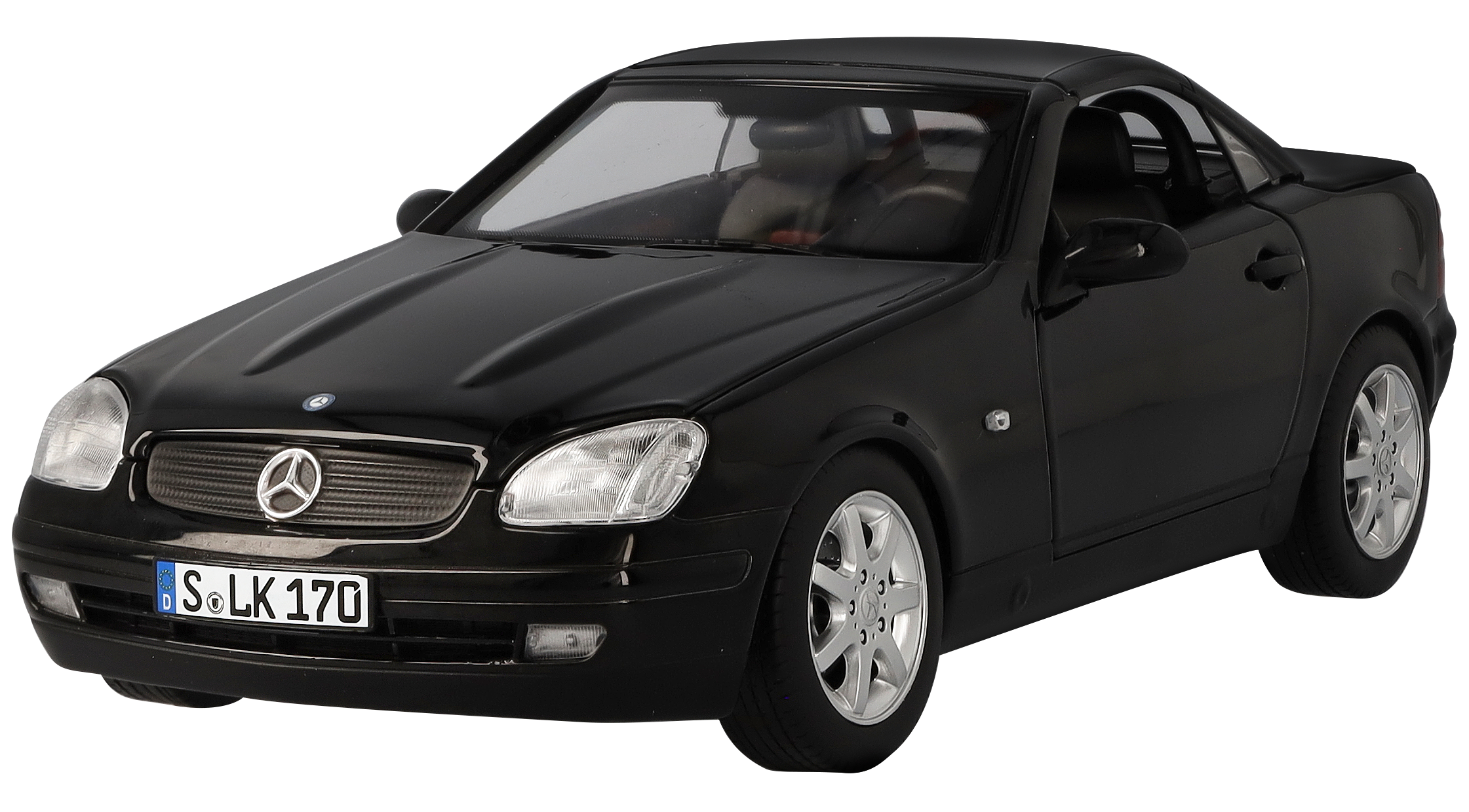 SLK 200 Roadster R170 (1996-2000) - zwart, Norev, 1:18