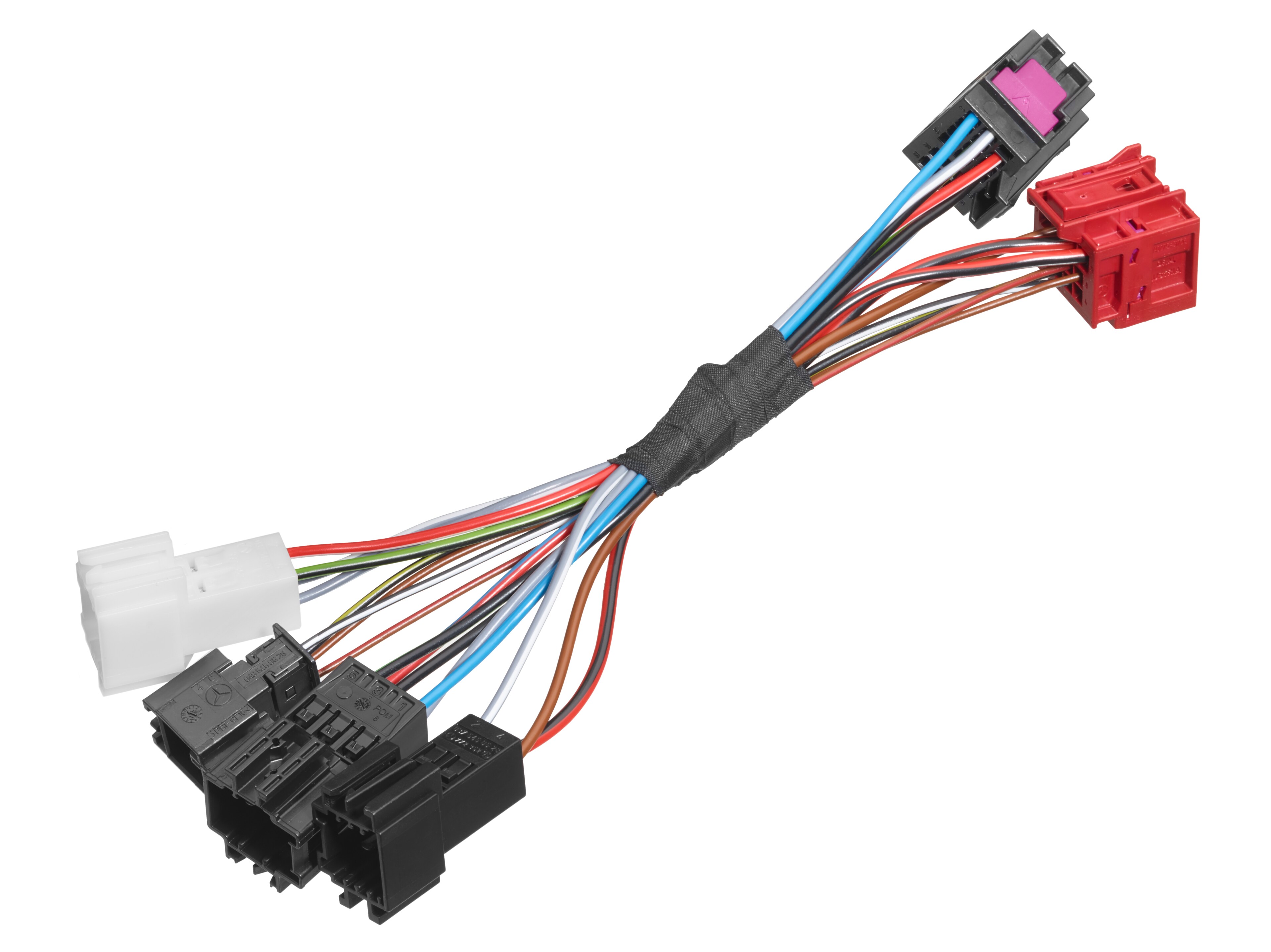 Elektroset voor trekhaak, Adapterkabelboom, Lichtdiode - zwart