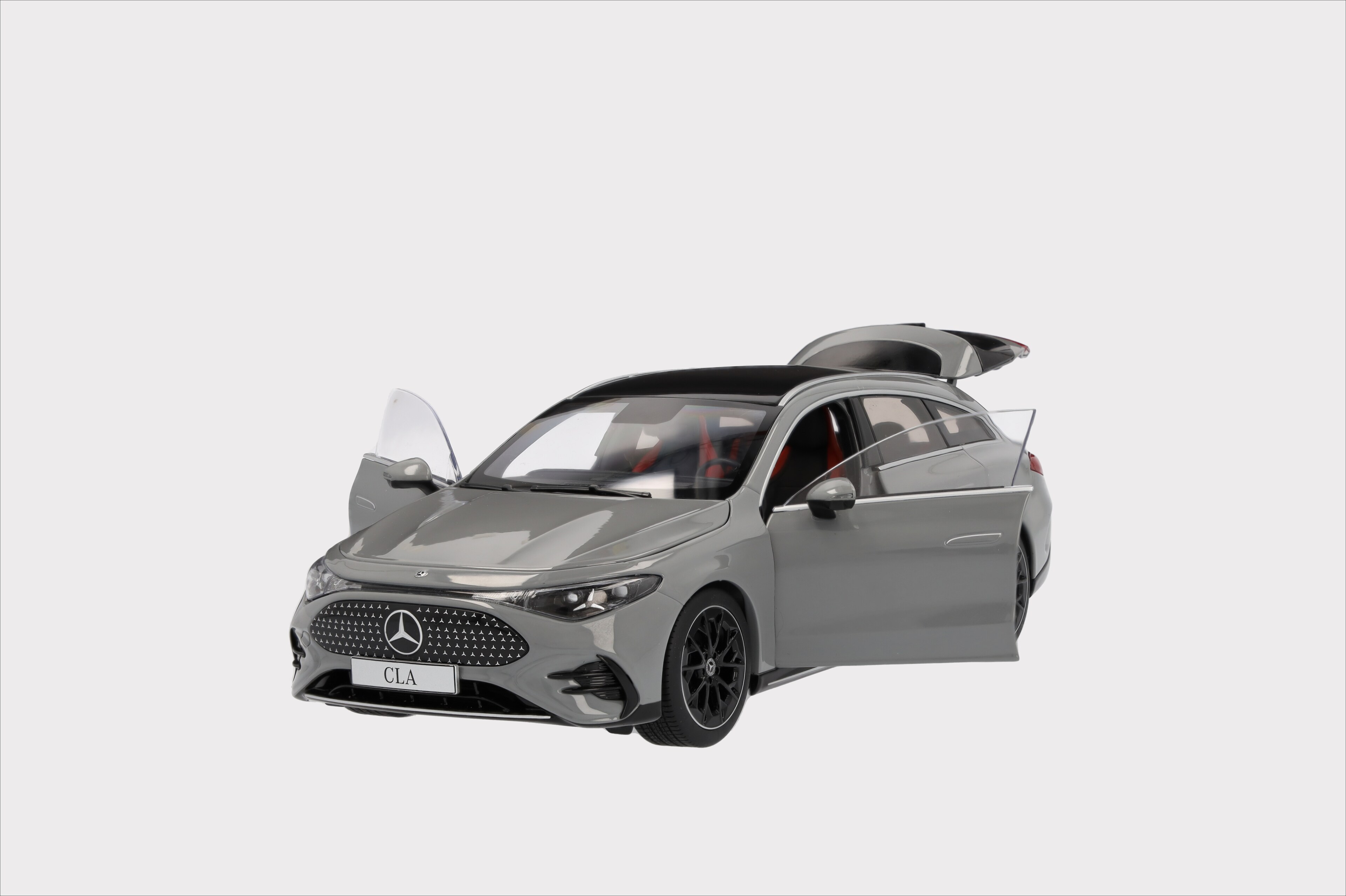 CLA, Shooting Brake, X174 - MANUFAKTUR alpinegrijs uni, NZG, 1:18