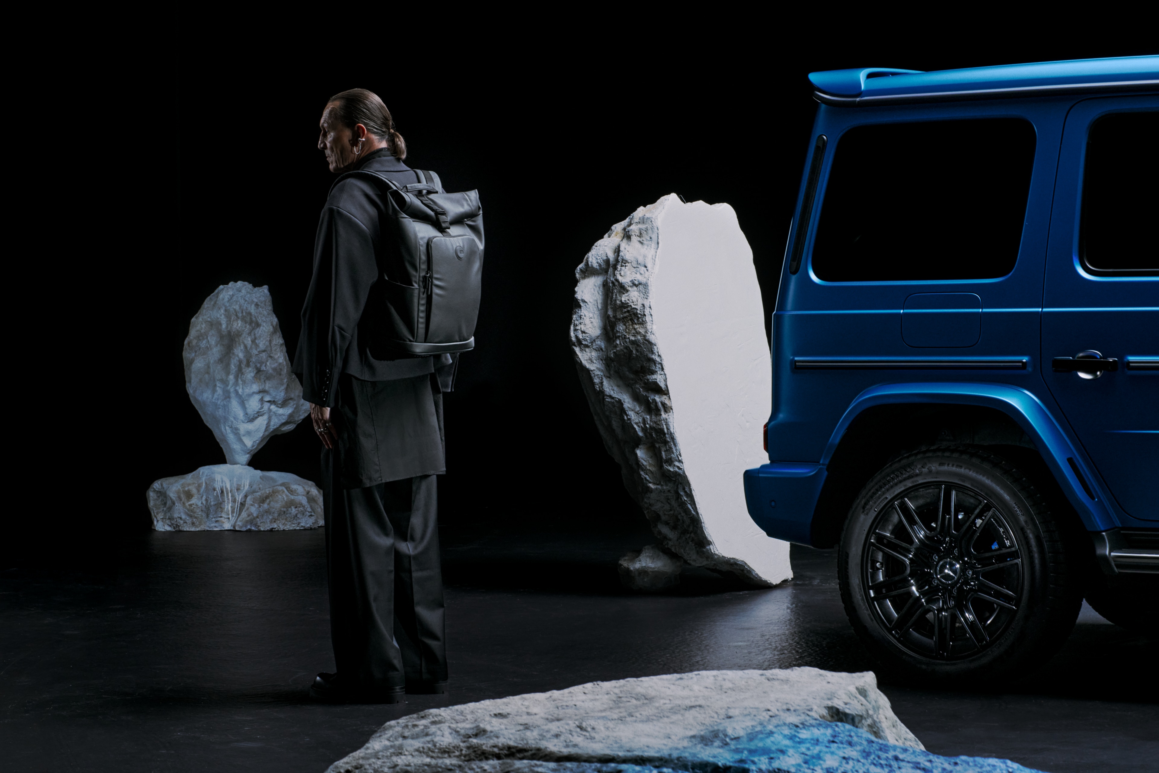Rugzak, G-Class - zwart, Polyester (gerecycled)