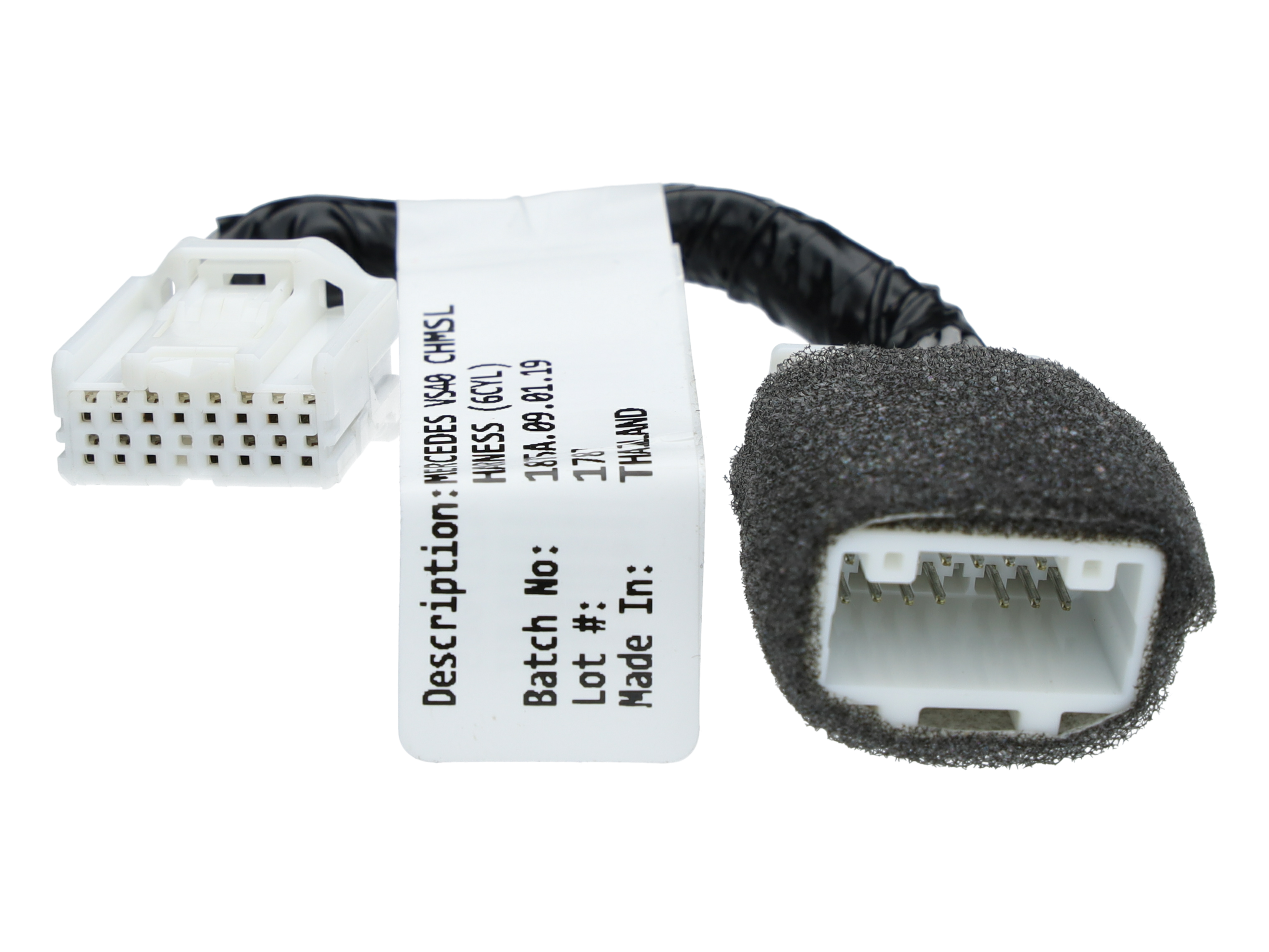 Adapterkabel, voor extra remlicht, V6-cilinder - zwart