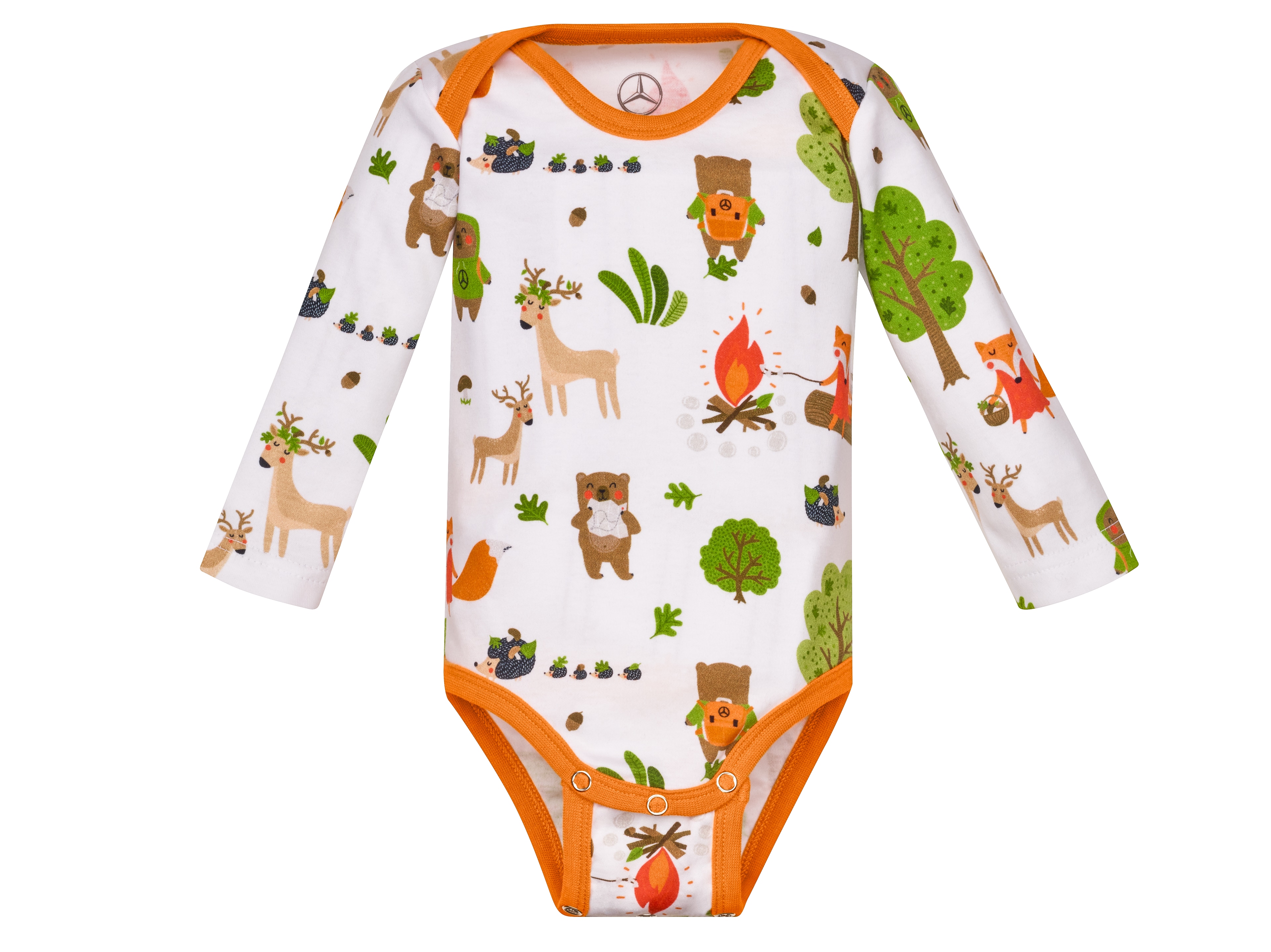 Babybody - wit / bunt, 80/86