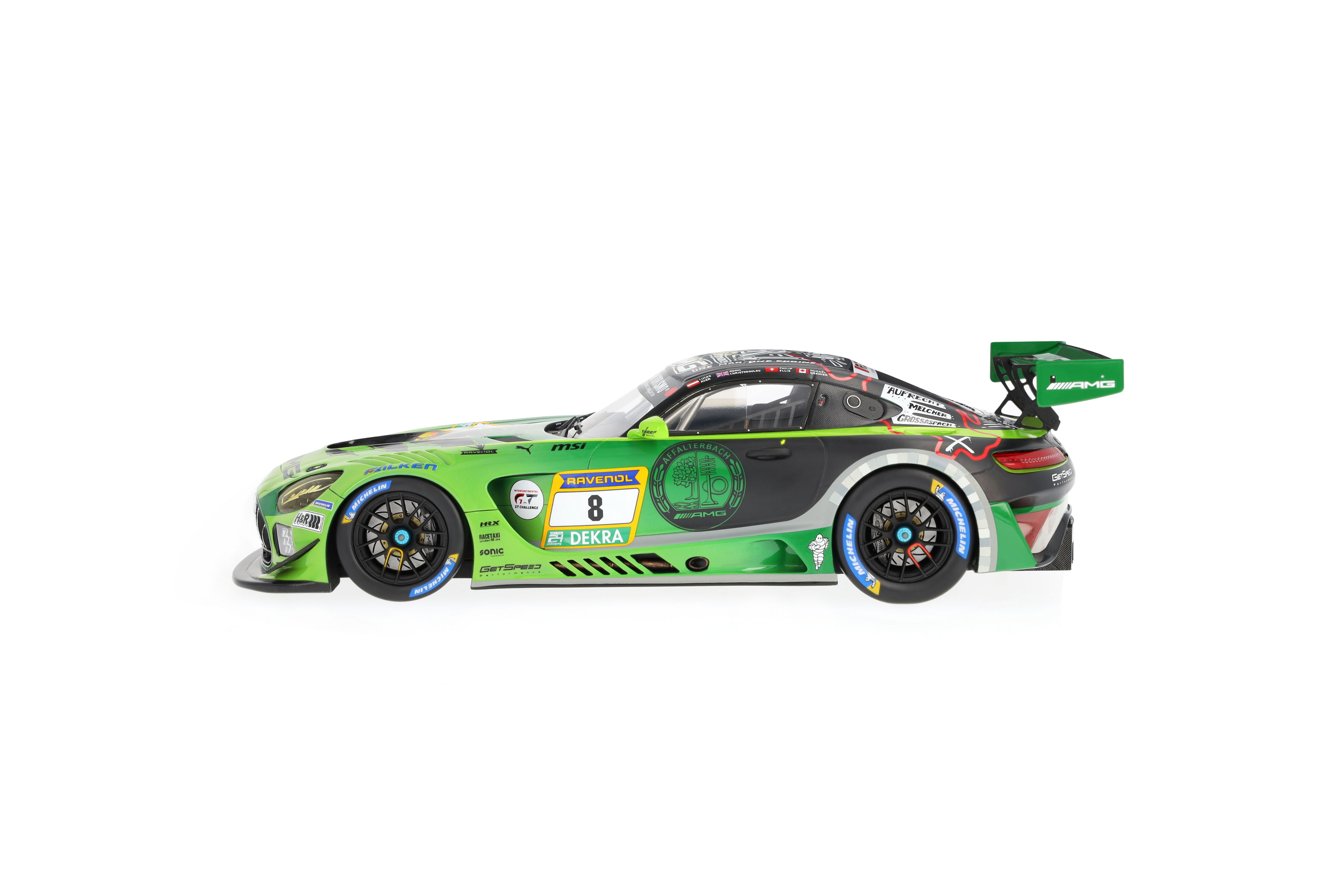 Mercedes-AMG GT3, ADAC RAVENOL 24h Nürburgring 2024, C190 - vert clair magno, Minimax, 1:18