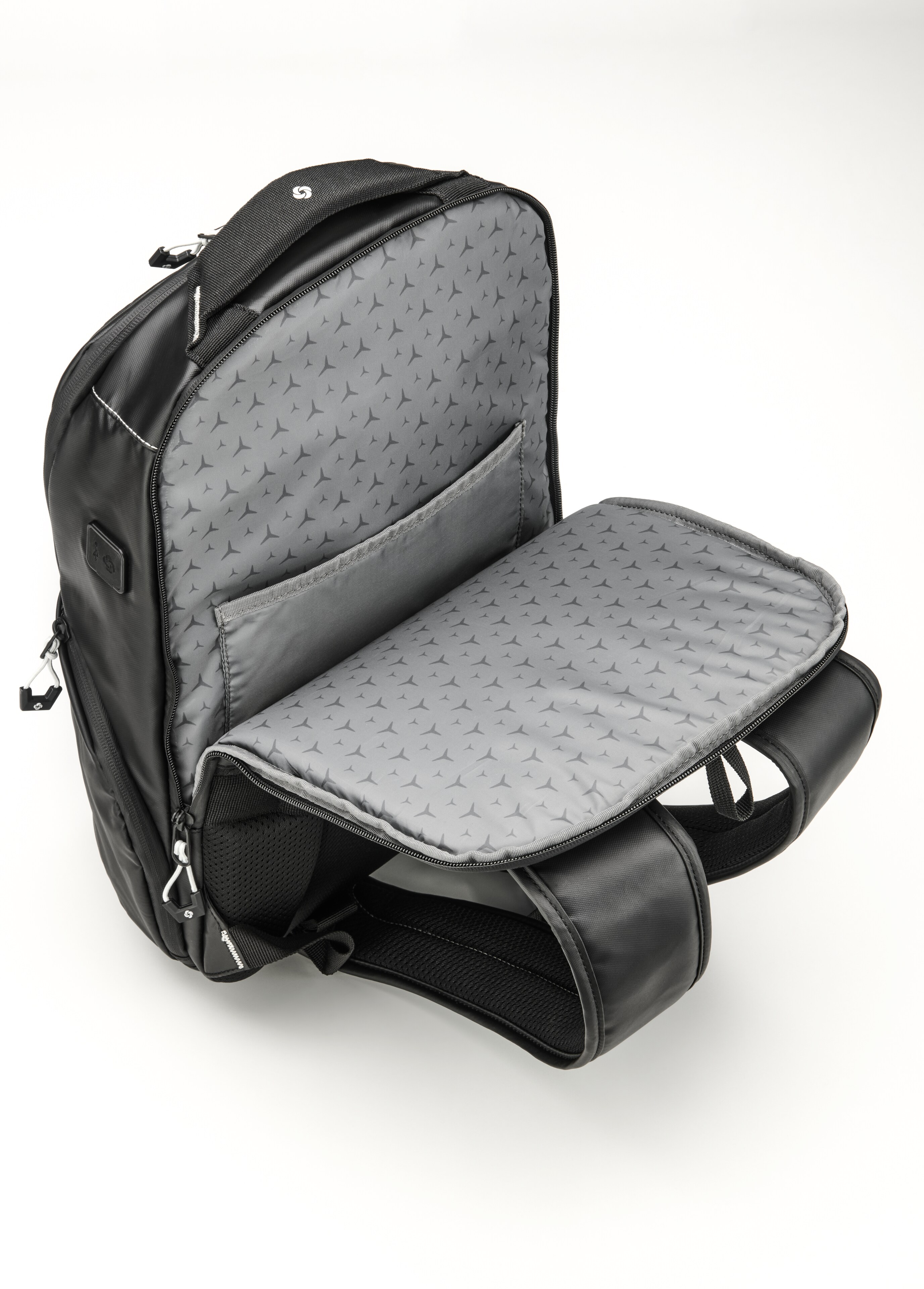 Rugzak - zwart, Polyamide (gerecycled) / polyester, Samsonite