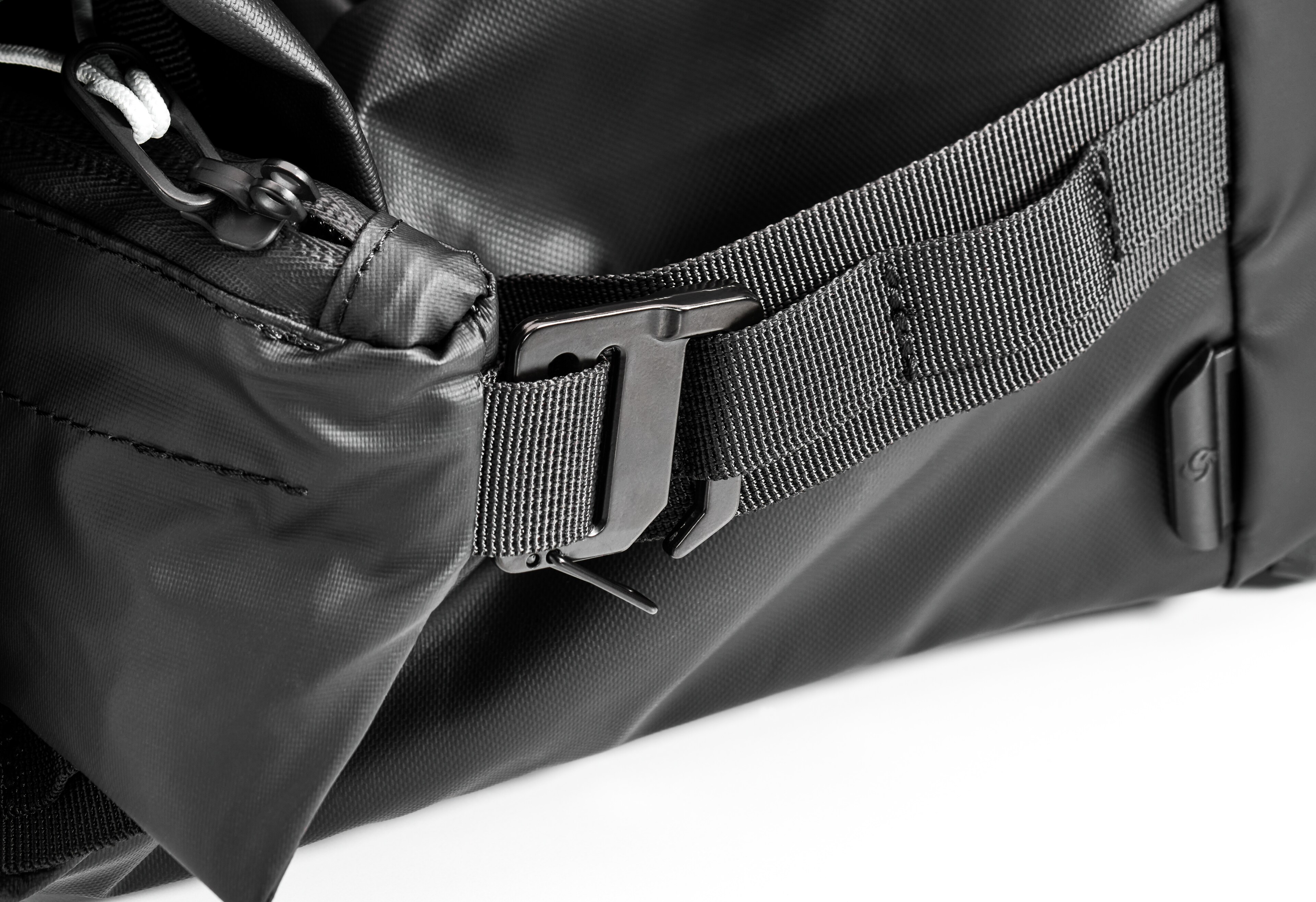 Trolleytas, opvouwbaar - zwart, Polyamide (gerecycled) / polyester, Samsonite