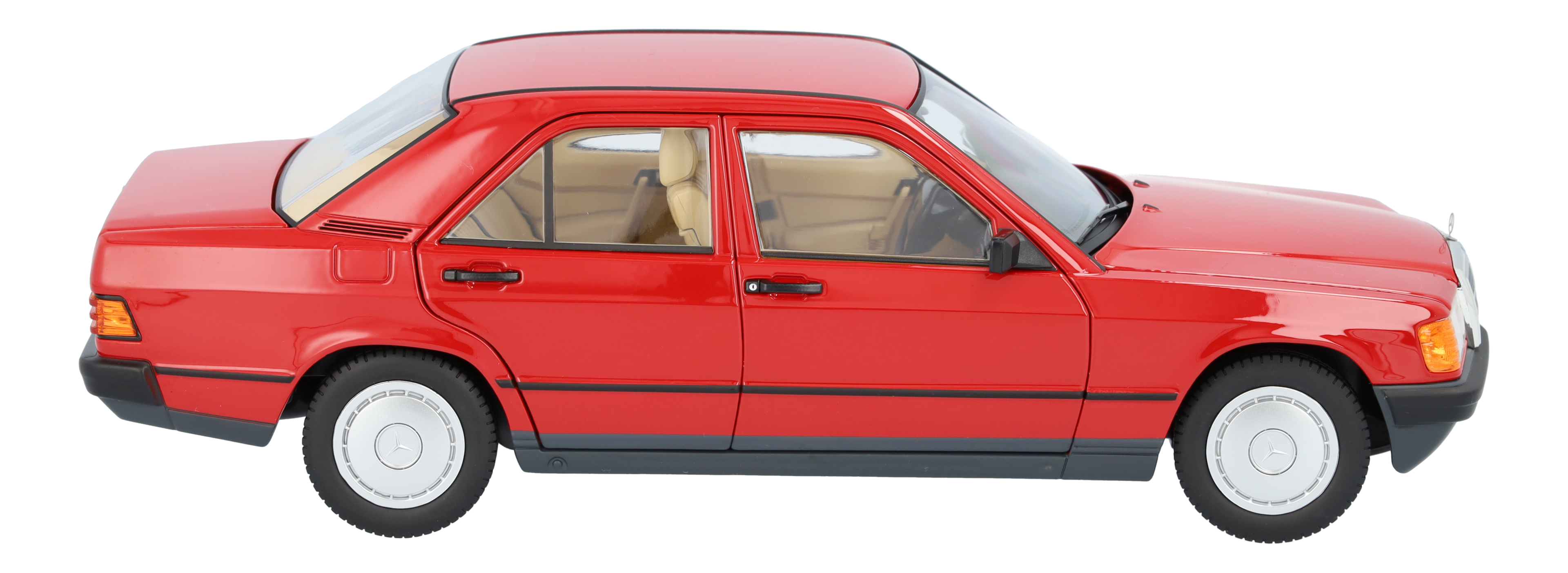 190 E W 201 (1982-1988) - rood, Norev, 1:18