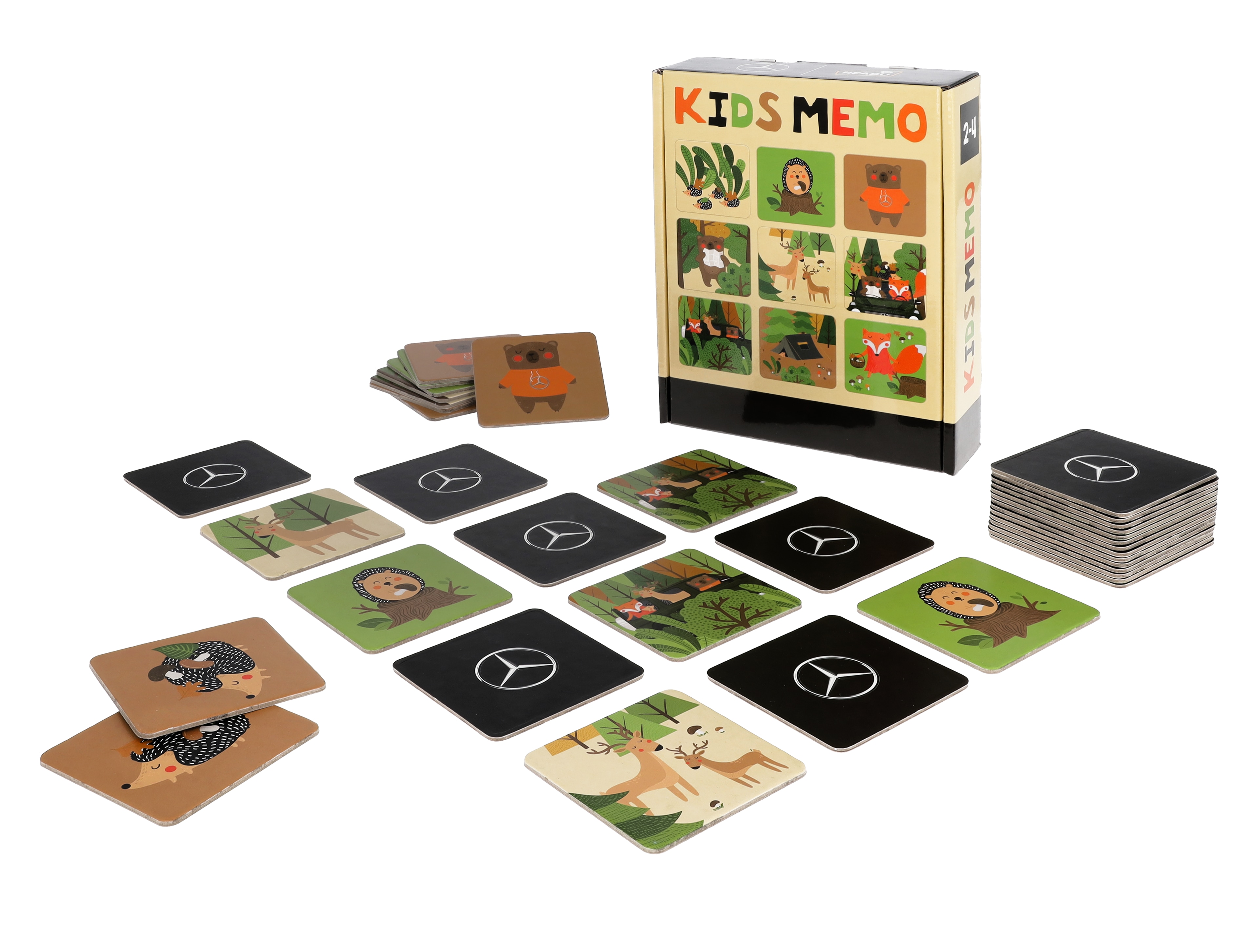 Kids memo, Bos - bunt, populierenhout, Headu