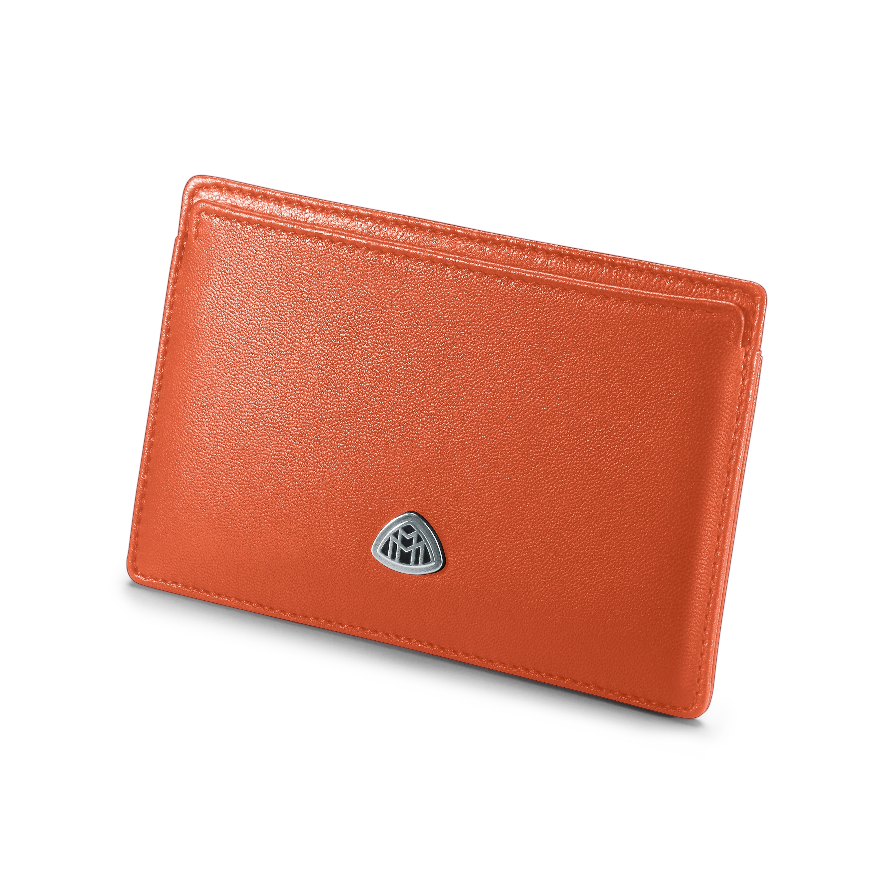 Creditcardetui, Mercedes-Maybach - oranje, Leder