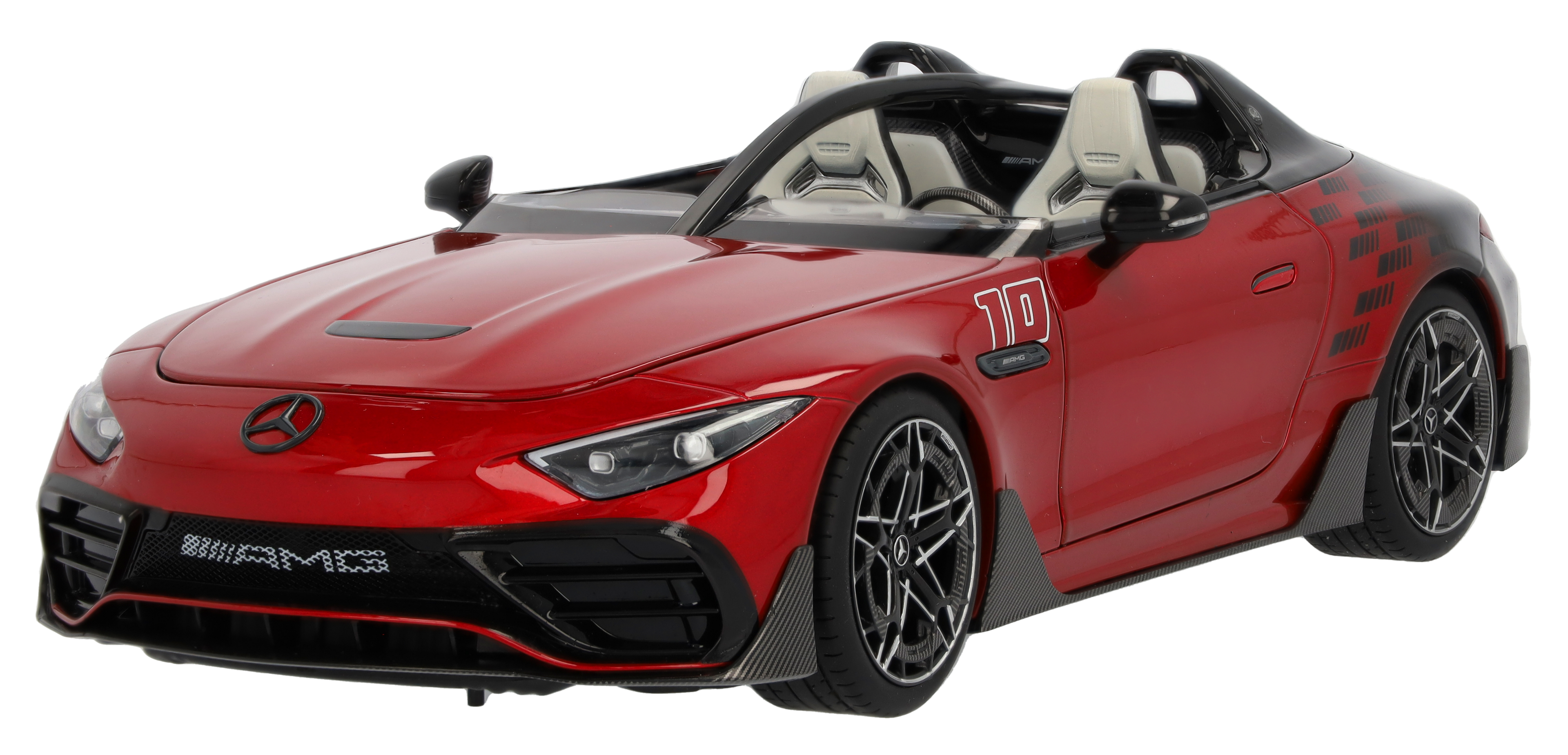 Mercedes-AMG PureSpeed, R232 - Le Mans rood, NZG, 1:18
