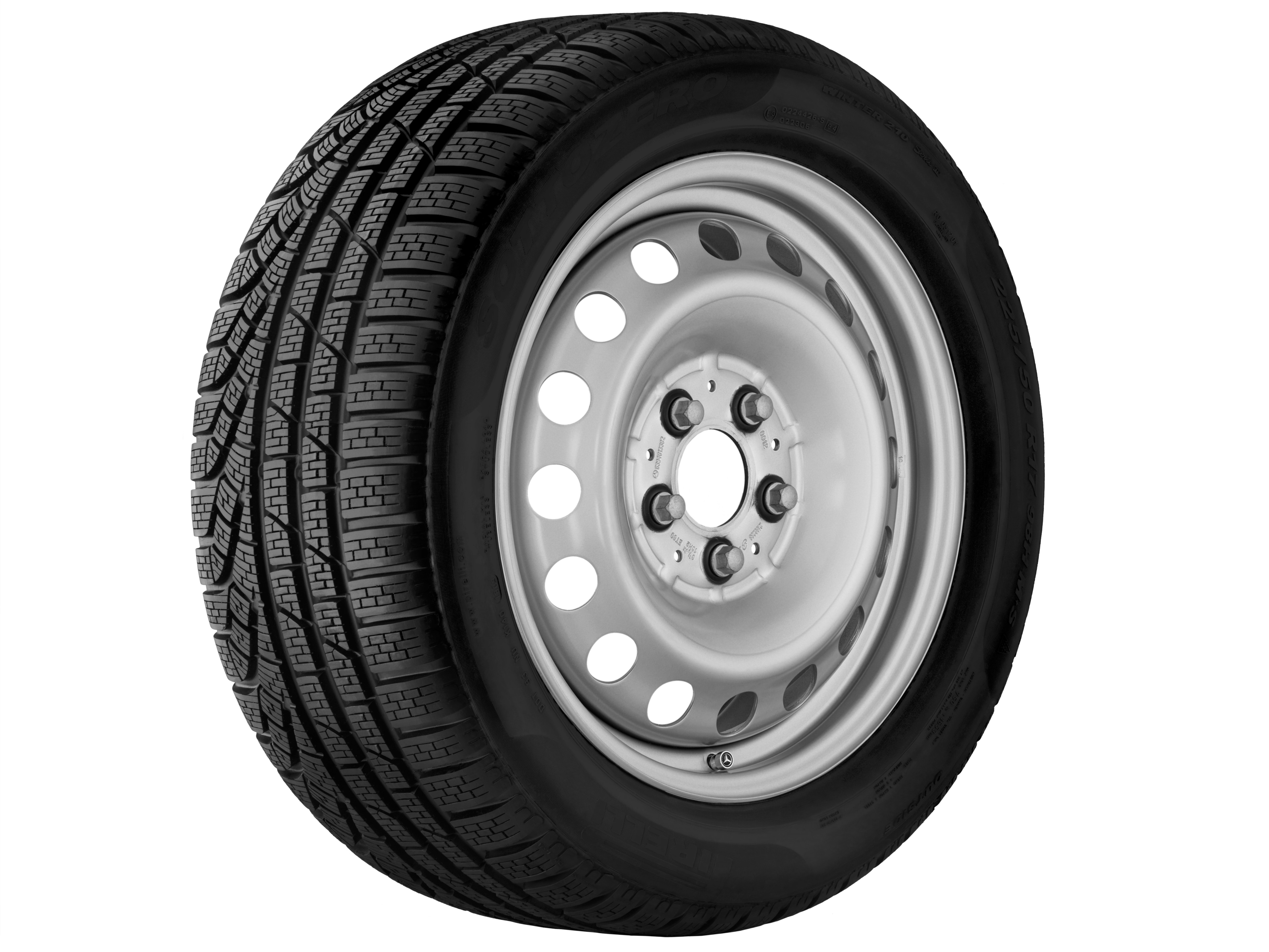 Stalen velg - 205/60 R16 XL 96T, 6 J x 16 ET 38