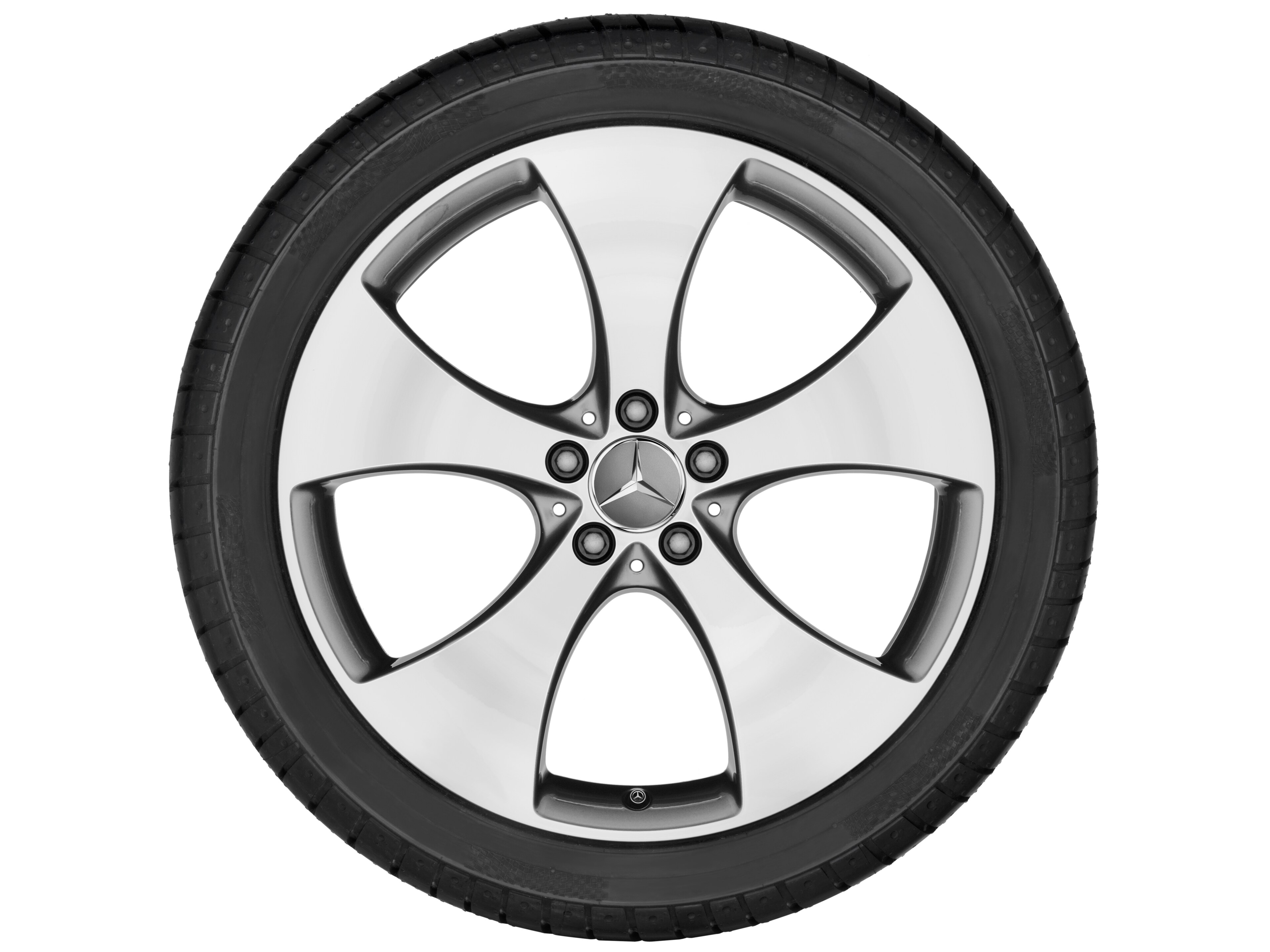 10-spaaks wiel, 50,8 cm (20 inch), glanzend gepolijst - 9 J x 20 ET 57, himalayagrijs, glanzend gepolijst
