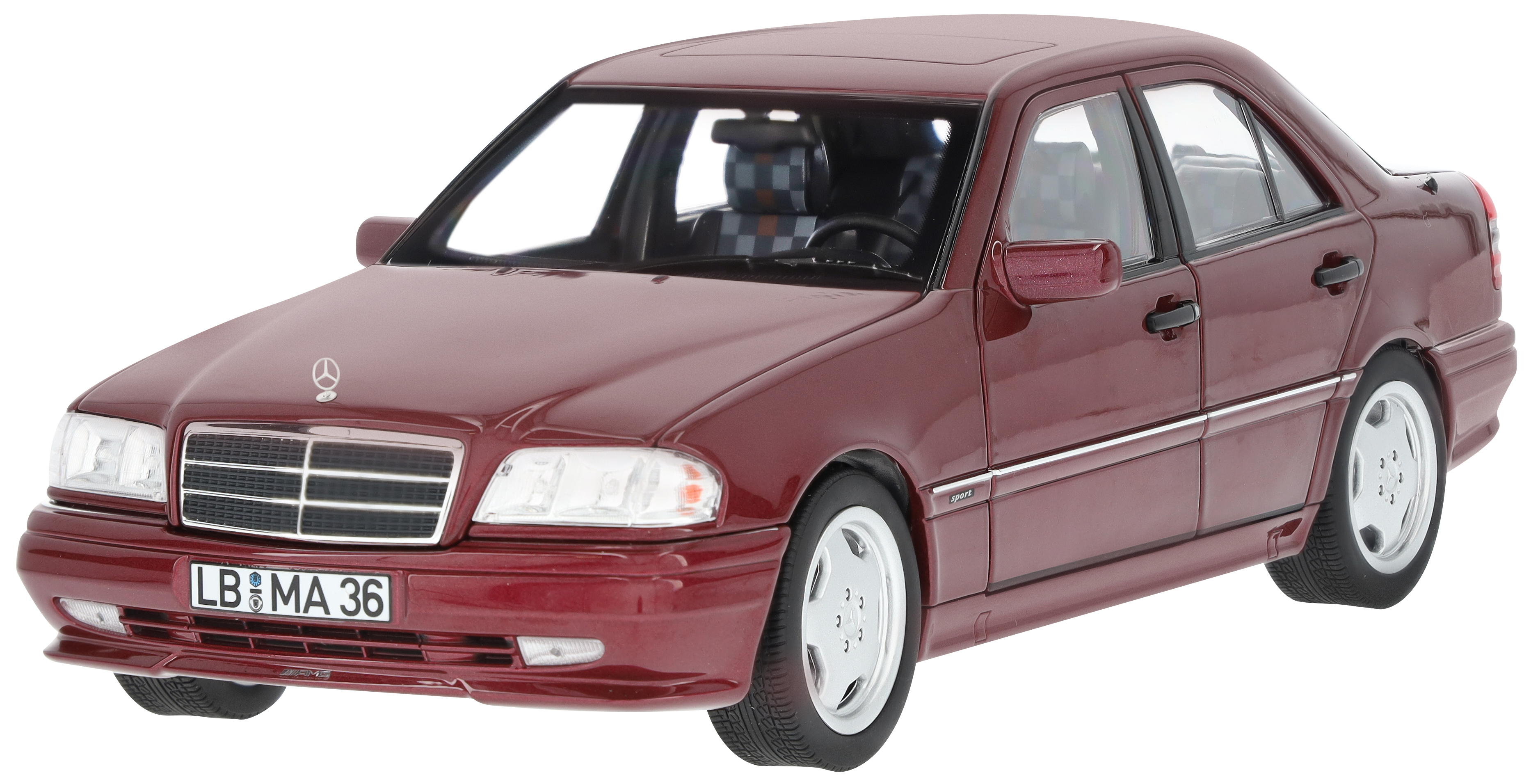 C 36 AMG Limousine W 202 (1993-1997) - almandrood, Norev, 1:18