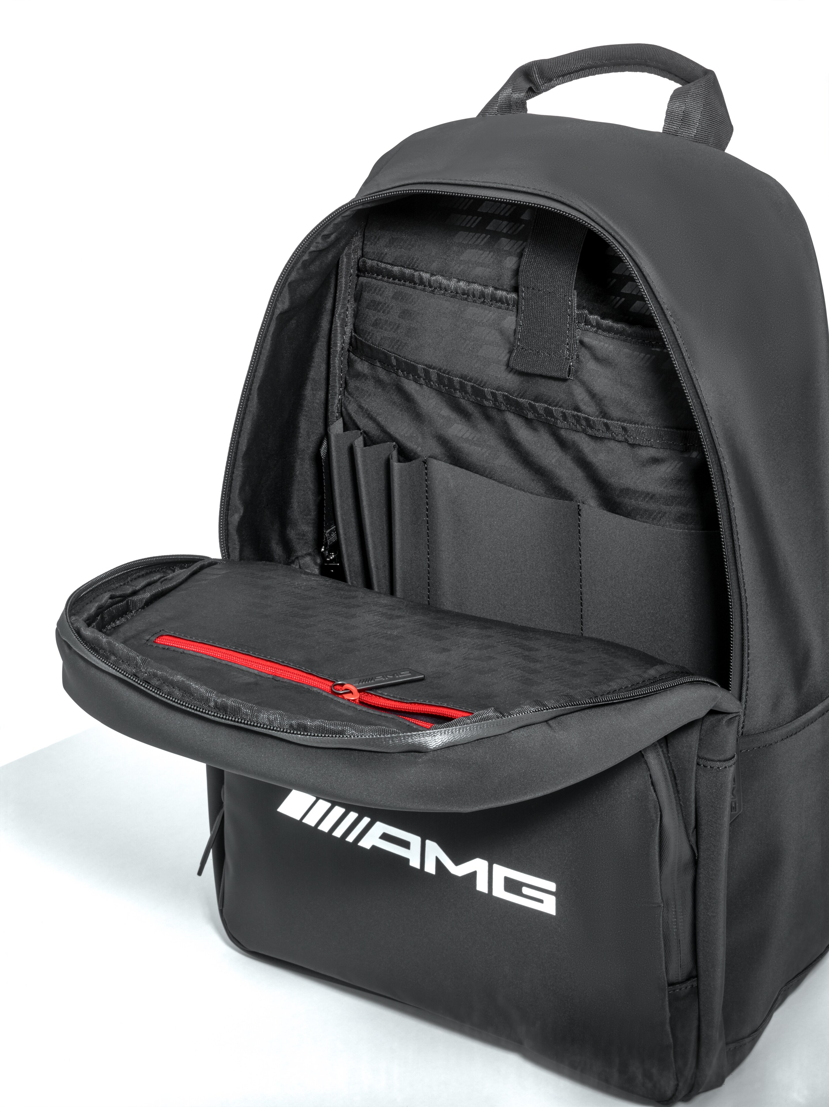 AMG-rugzak - zwart, pvc / polyester / polyester