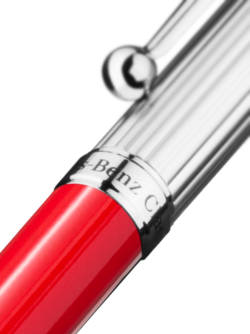 Balpen - rood, metaal