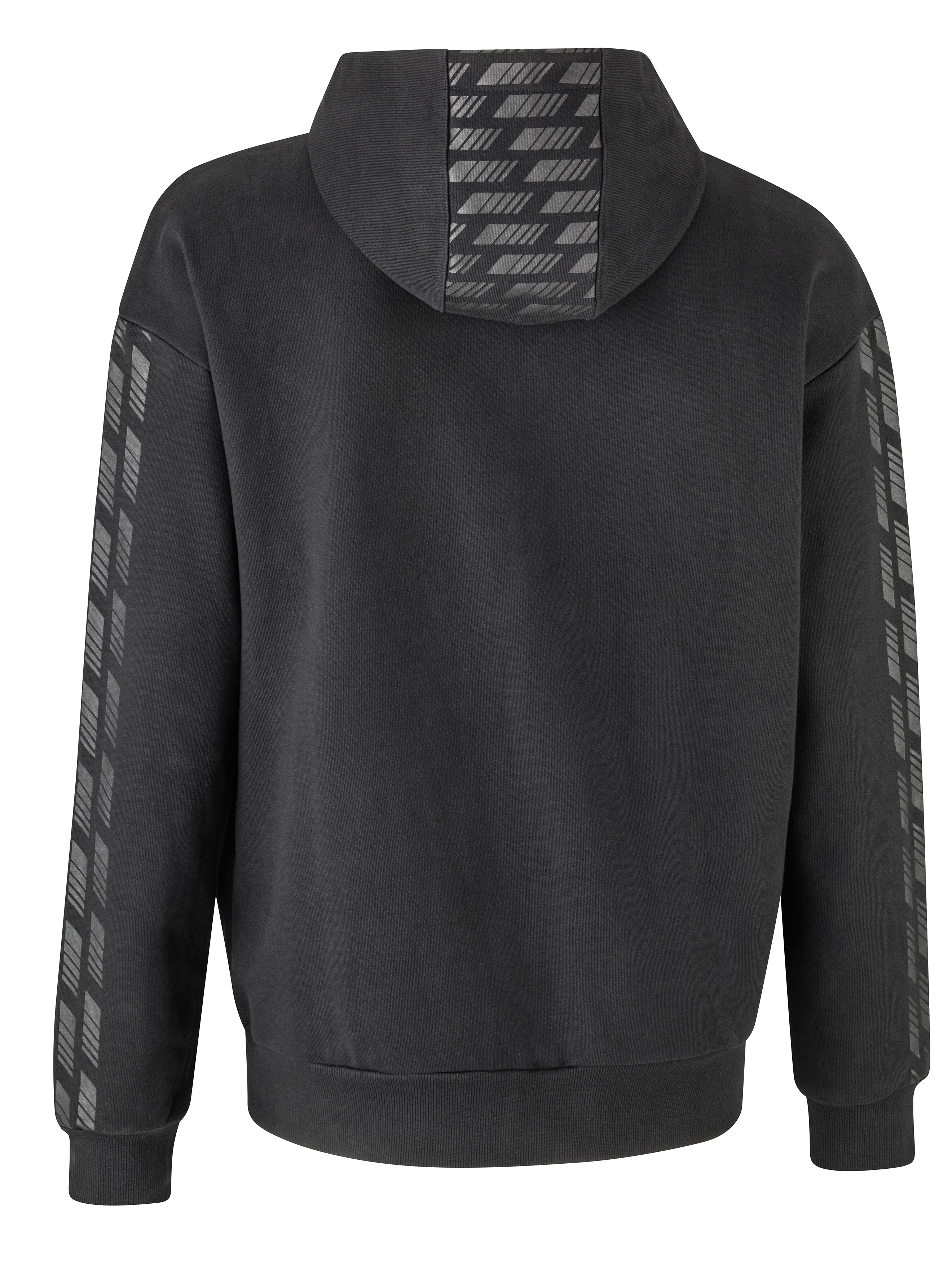 AMG sweathoody unisex - zwart, L