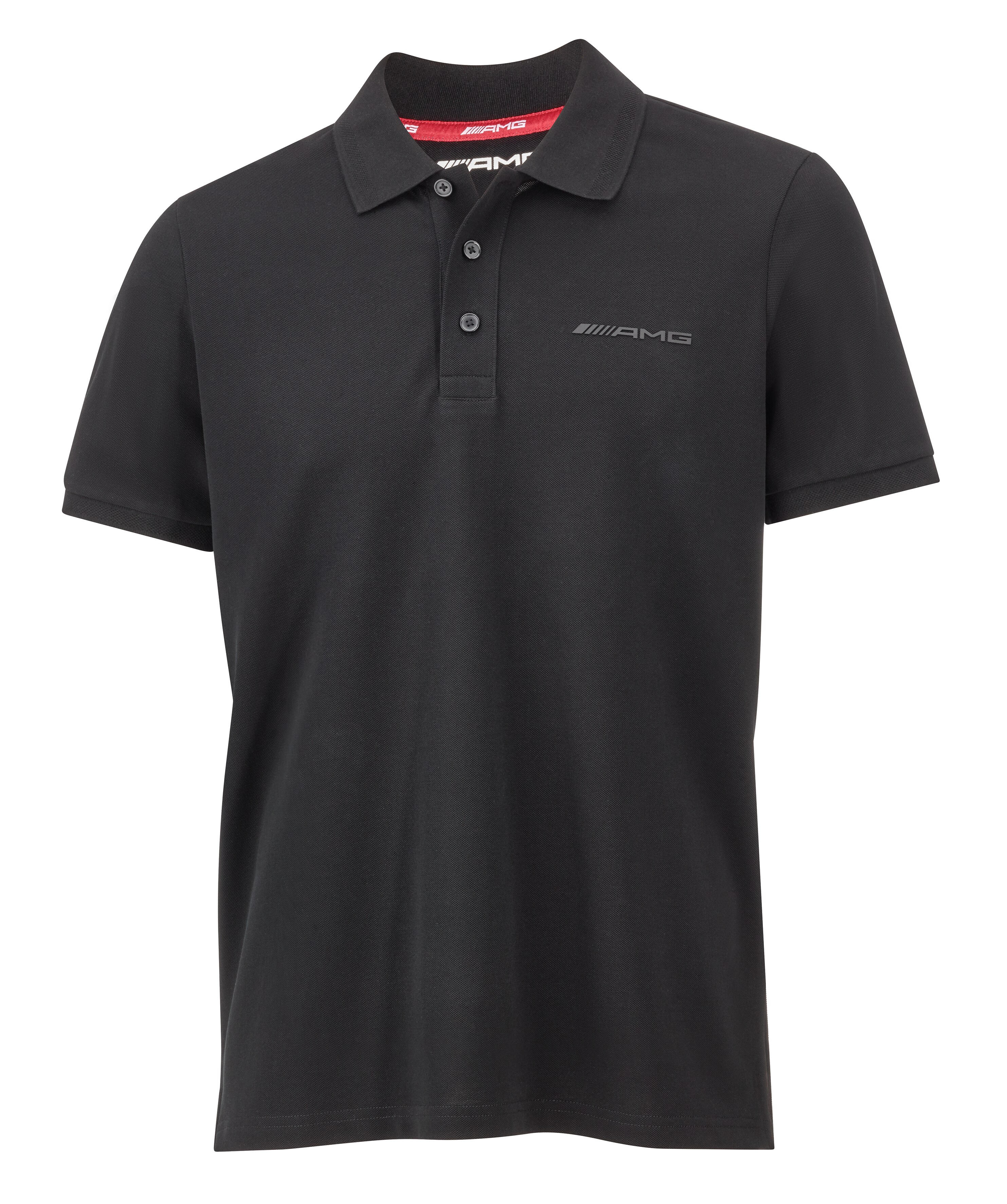 AMG-poloshirt heren - zwart, XXXL