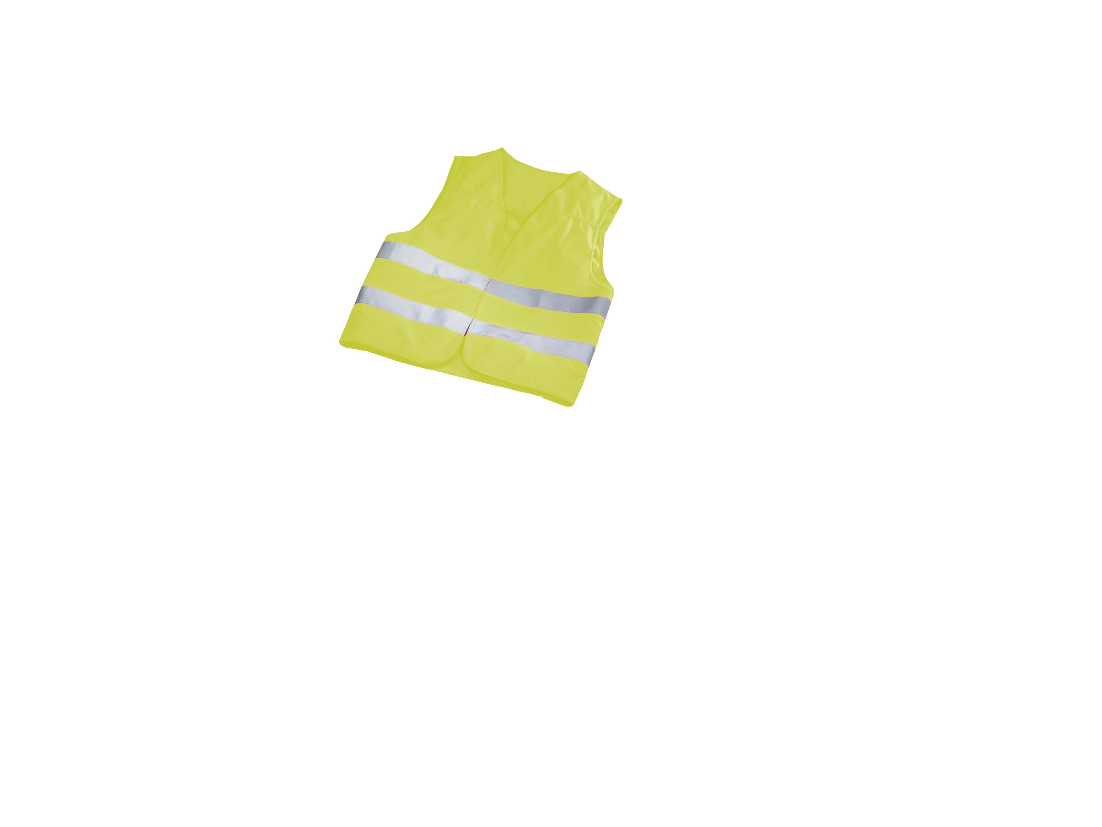 Veiligheidsvest, compact, VS/CAN - geel, polyester, Linkse/rechtse besturing