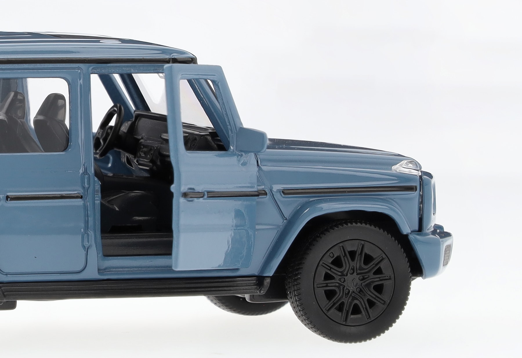 G-Class, Terreinwagen, W465, Pullback - MANUFACTUUR vintageblauw uni, Heinrich Bauer, 1:43